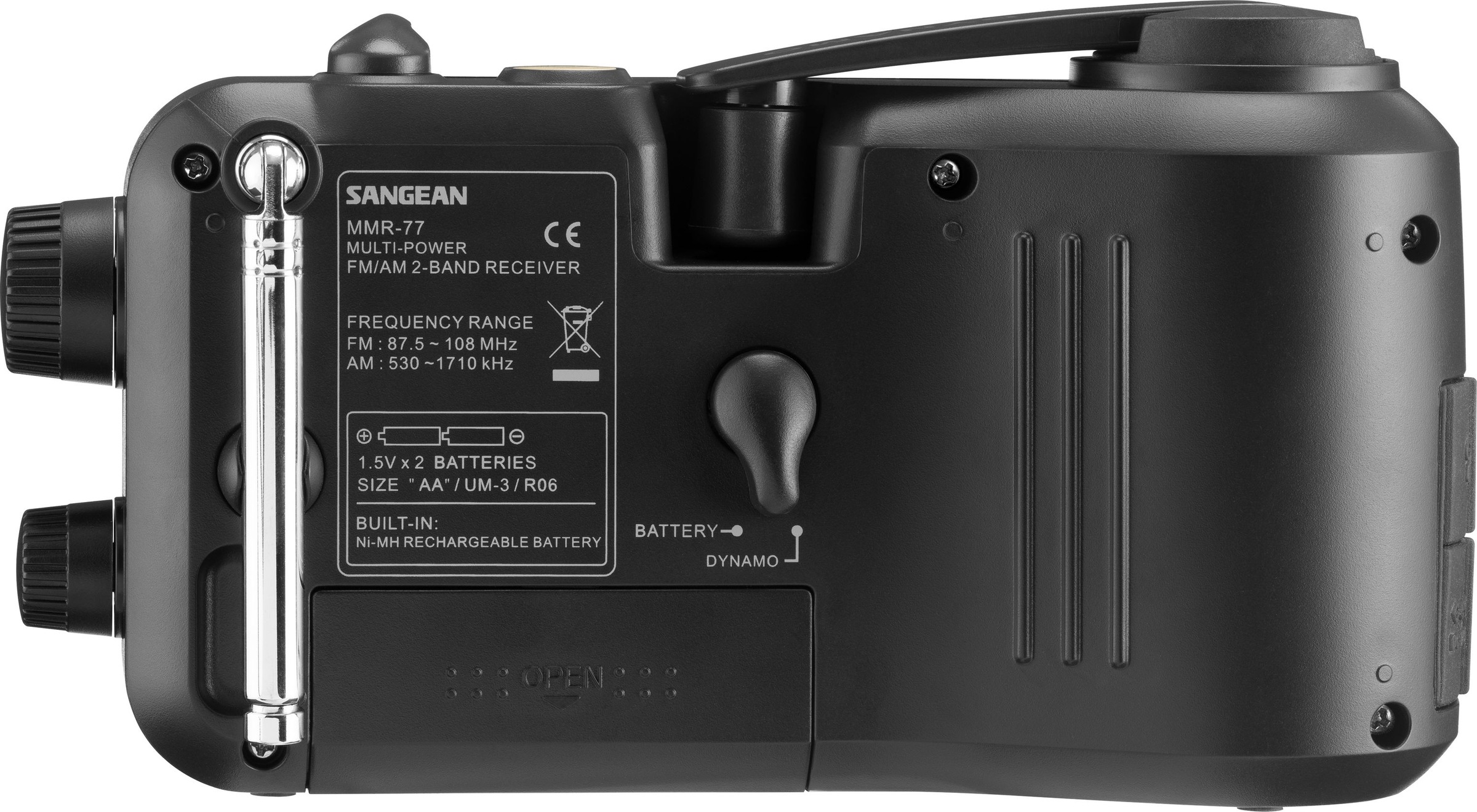 Sangean Radio »MMR-77«, (AM-Tuner-FM-Tuner)