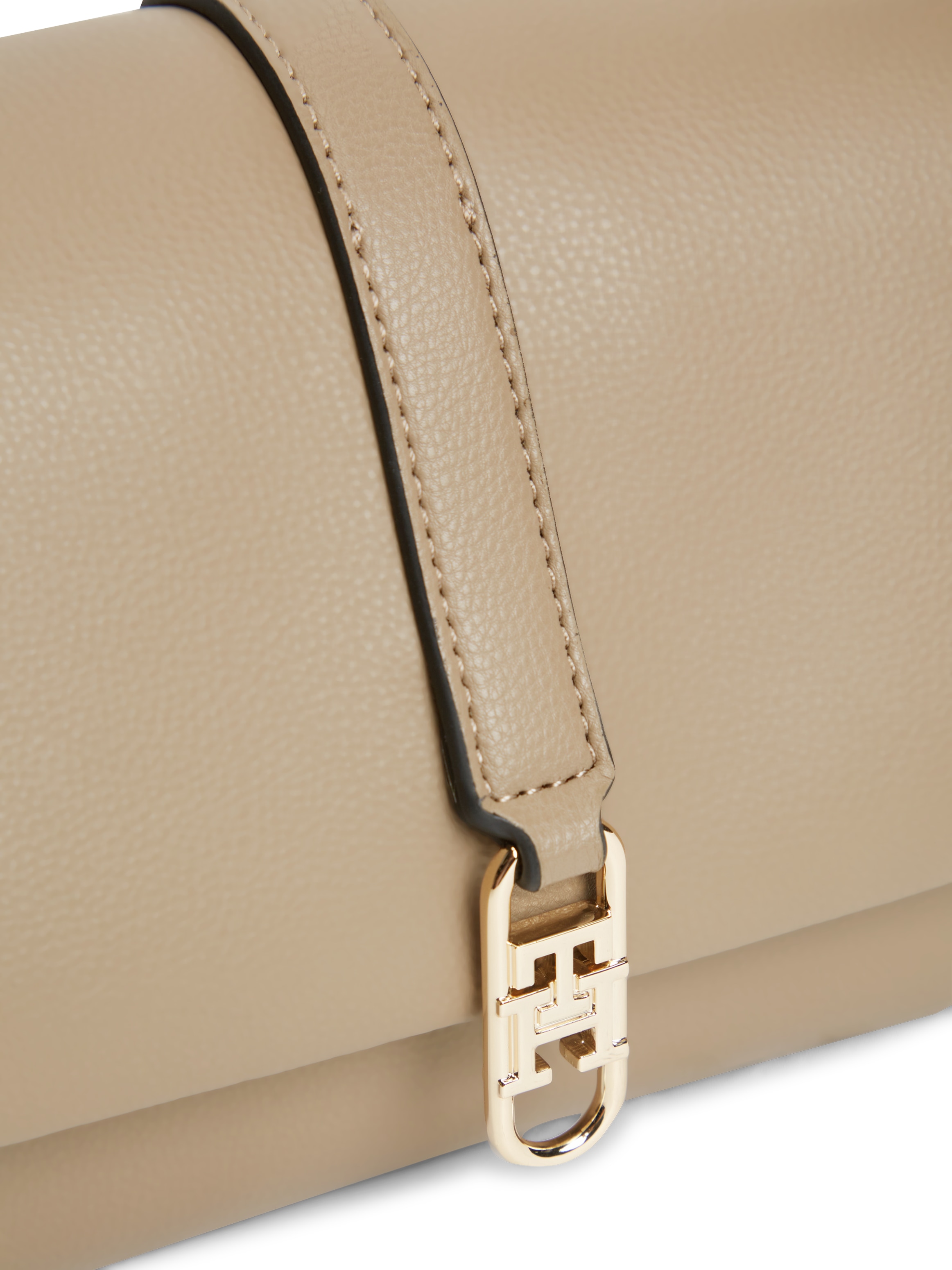 Tommy Hilfiger Umhängetasche »TH LIBRE CONV FLAP CROSSOVER« Damen Handtasche, Schultertasche mit TH-Logo Verschluss