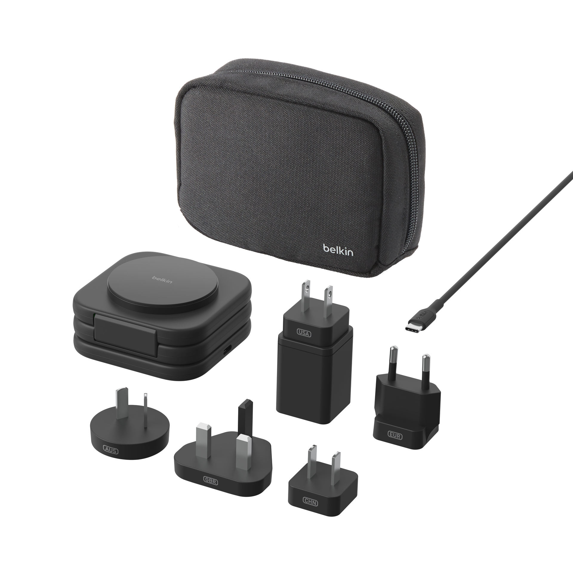 Belkin Wireless Charger »BoostCharge Pro magnetische 3-in-1-Reiseladestation + Tipps«