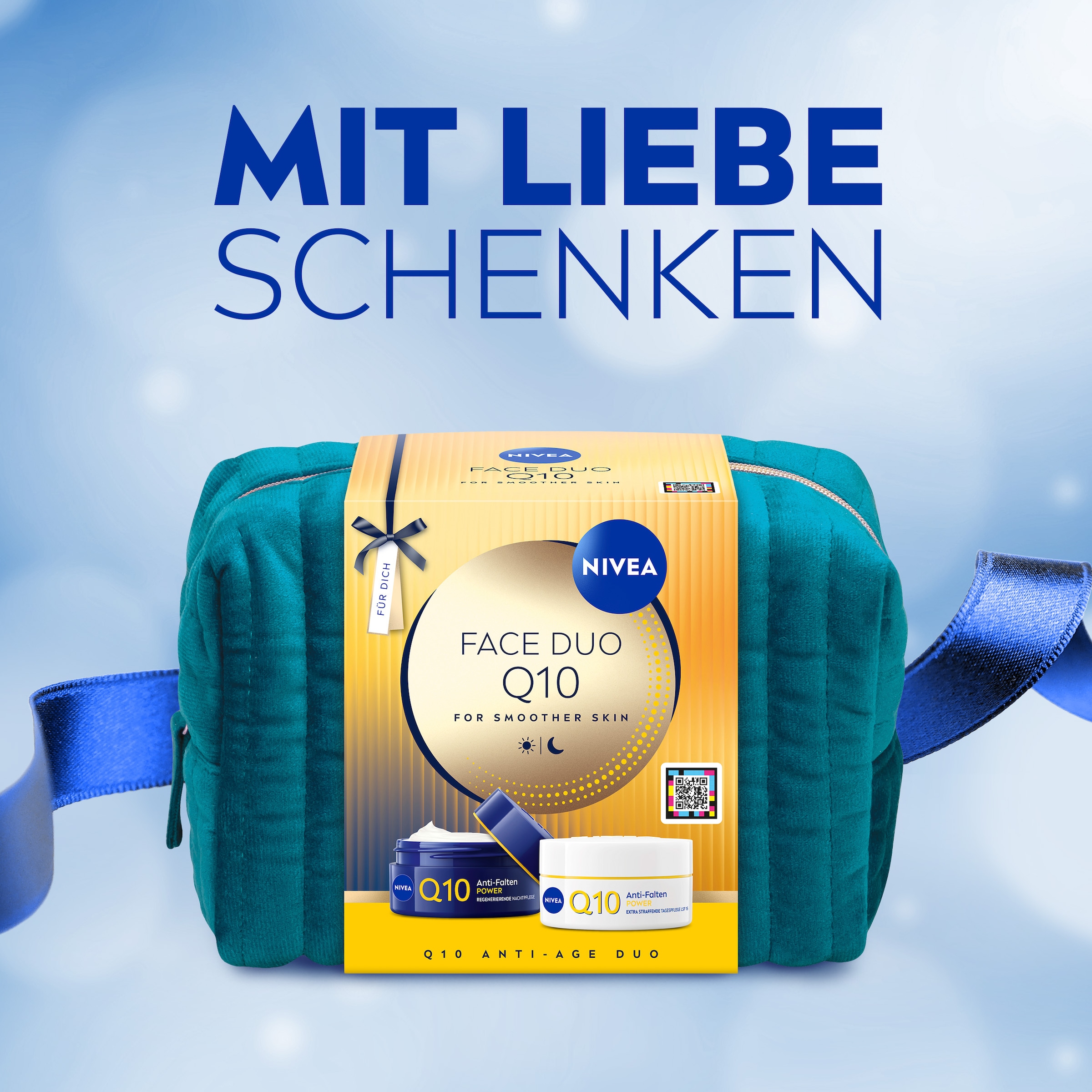 Nivea Gesichtspflege-Set »NIVEA Q10 Anti-Falten Duo Tagespflege LSF15 und Nachtpflege« Tages- und Nachtpflege
