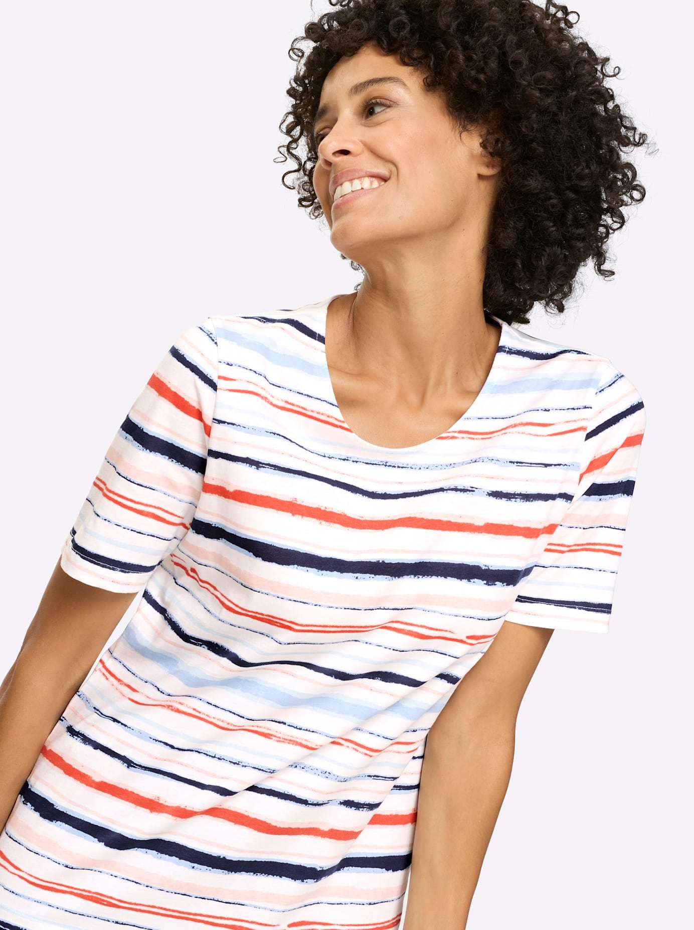 Classic Basics Rundhalsshirt »Rundhals-Shirt« 1 tlg.