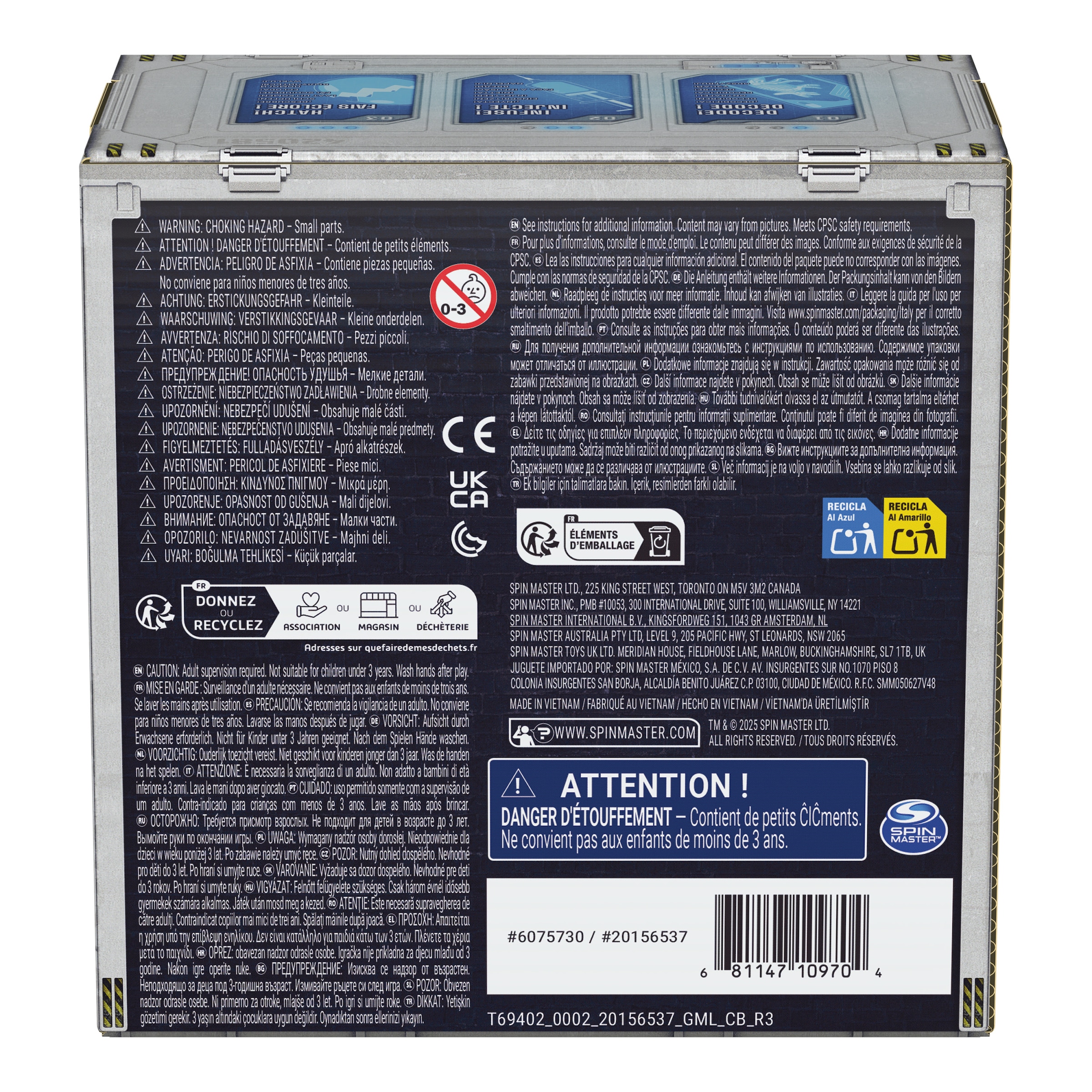 Spin Master Spielfigur »Primal Hatch Hybrid Dinos - Dino Actionfigur im Ei« mit Schlüpffunktion; sortierte Lieferung