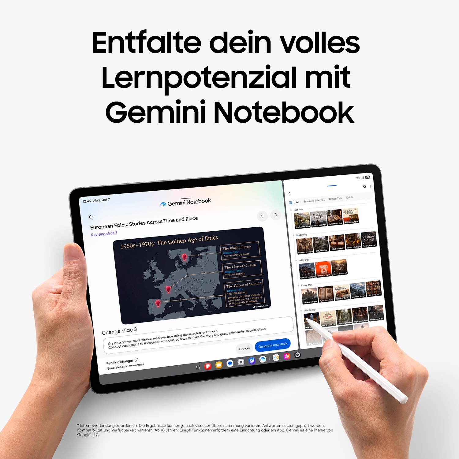 Samsung Tablet »Galaxy Tab S12+« (32,04 cm / 12,6 ″) Android WQXGA+ )