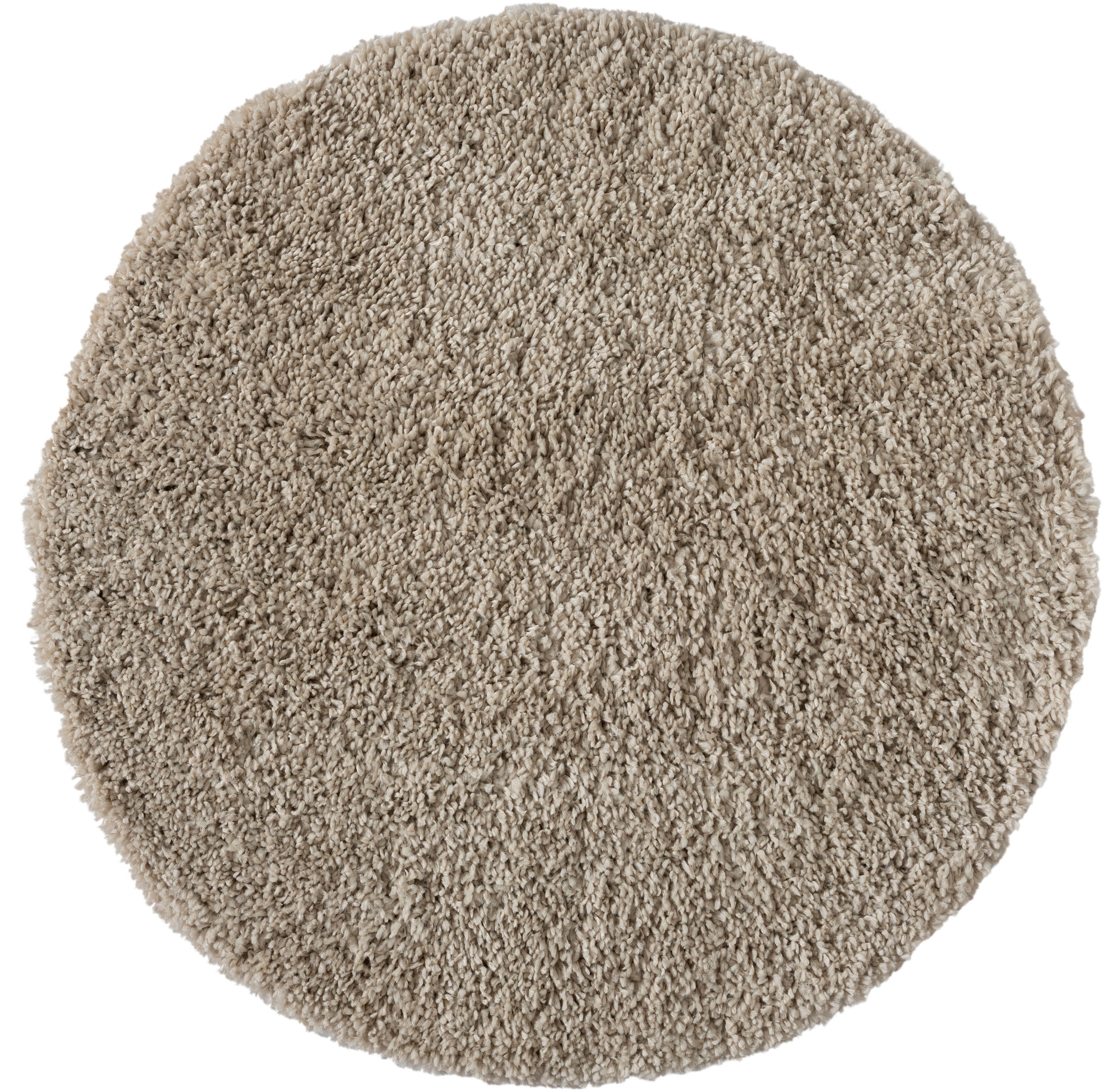 Myflair Möbel & Accessoires Hochflor-Teppich »My Shaggy«, rund, 37 mm Höhe, Shaggy, Uni Farben, leicht glänzend, Microfaser, extra flauschig