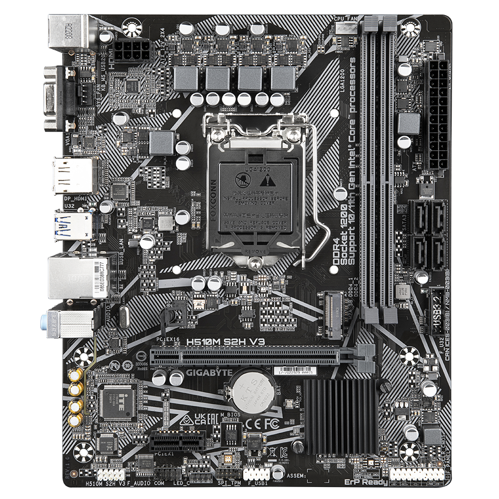Gigabyte Mainboard »H510M S2H V3«