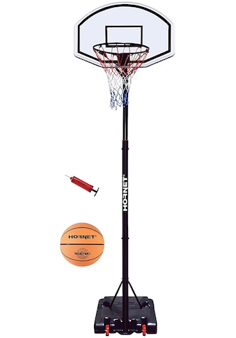 Basketballständer »Hornet 260«, (Set, 3 St., Basketballständer mit Ball und Pumpe),...