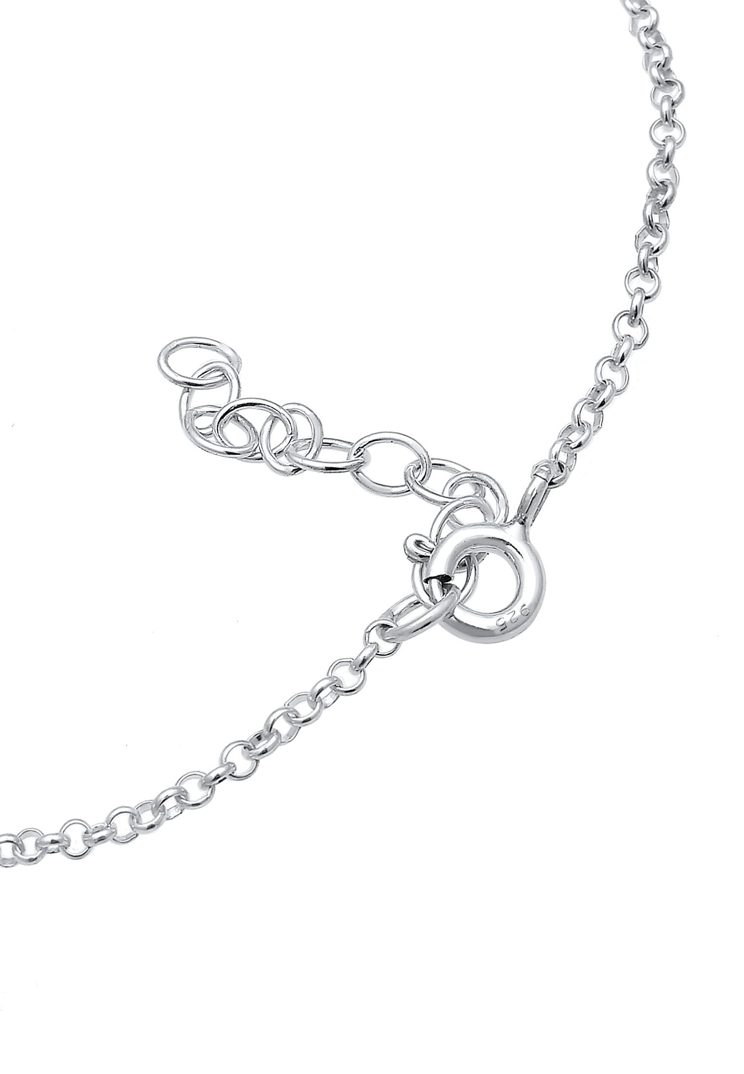 Elli Armkette »Armband Mama Schriftzug Wording 925 Sterling Silber«