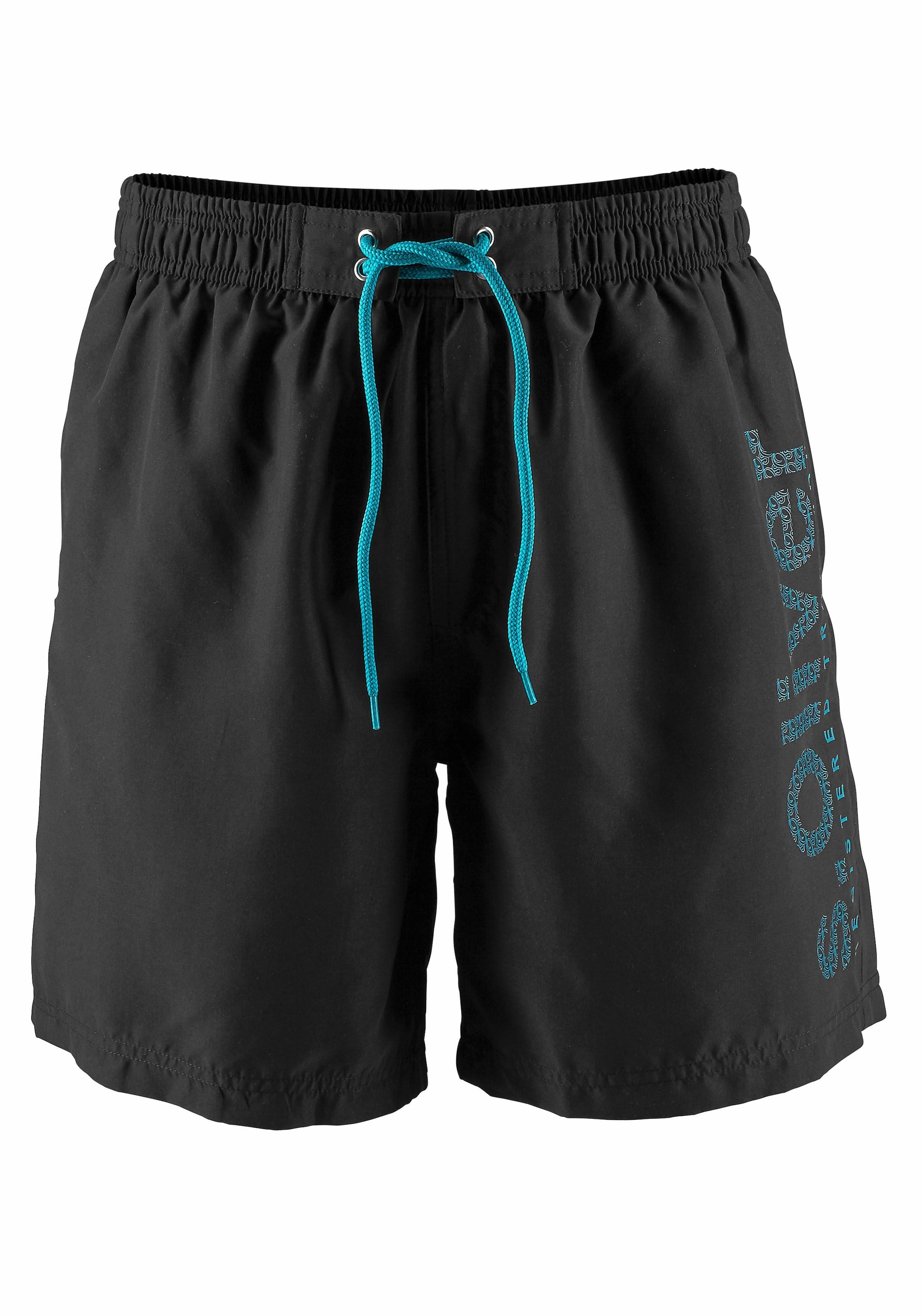 s.Oliver Badeshorts, mit trendigem Logoprint