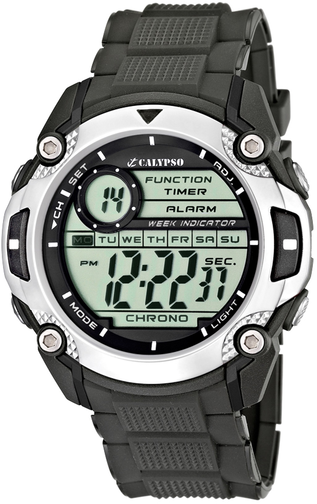 Chronograph »Digital For Man, K5577/1«, Armbanduhr, Quarzuhr, Herrenuhr, Datum,...