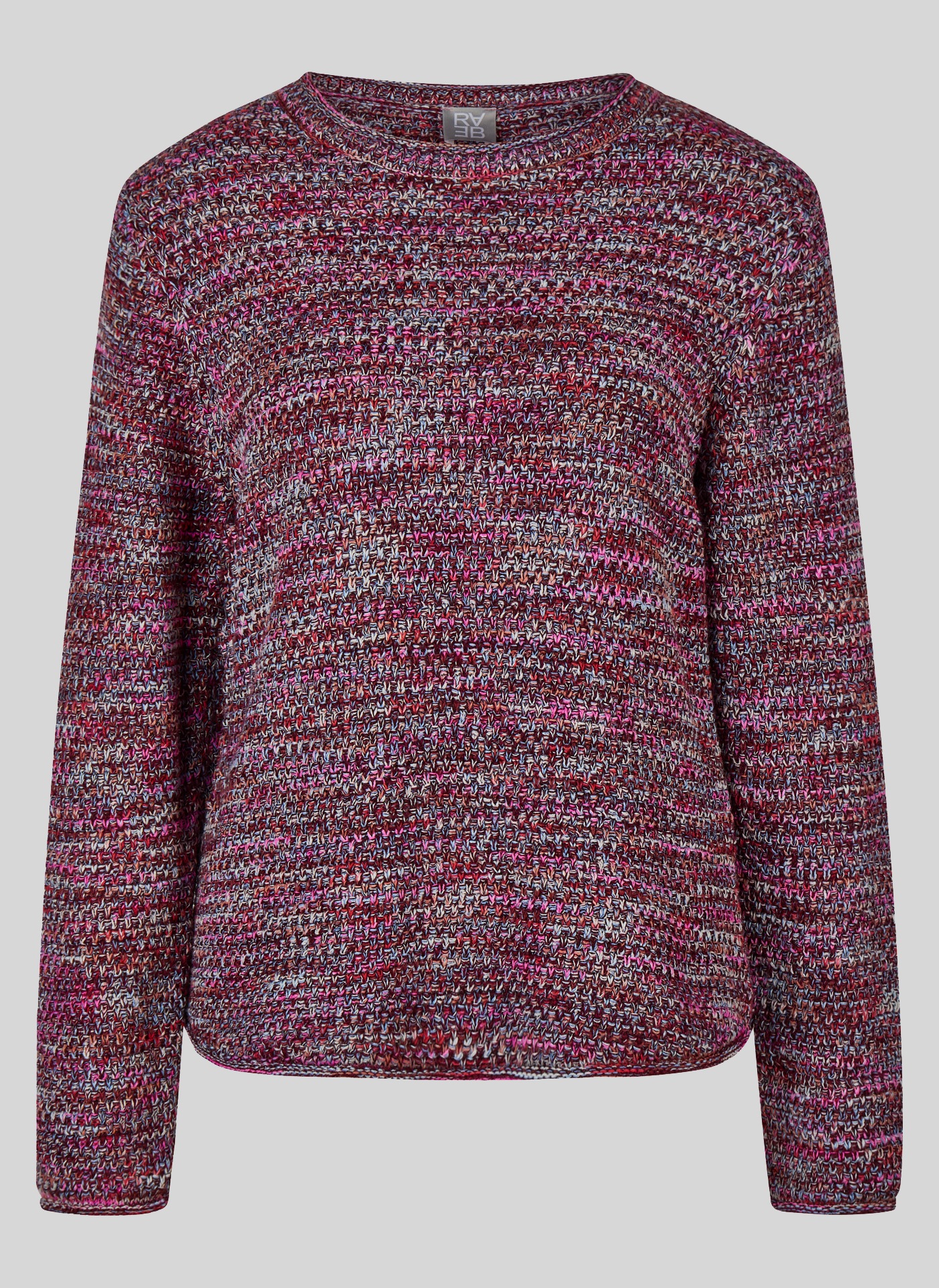 Rabe Strickpullover in melierter Optik