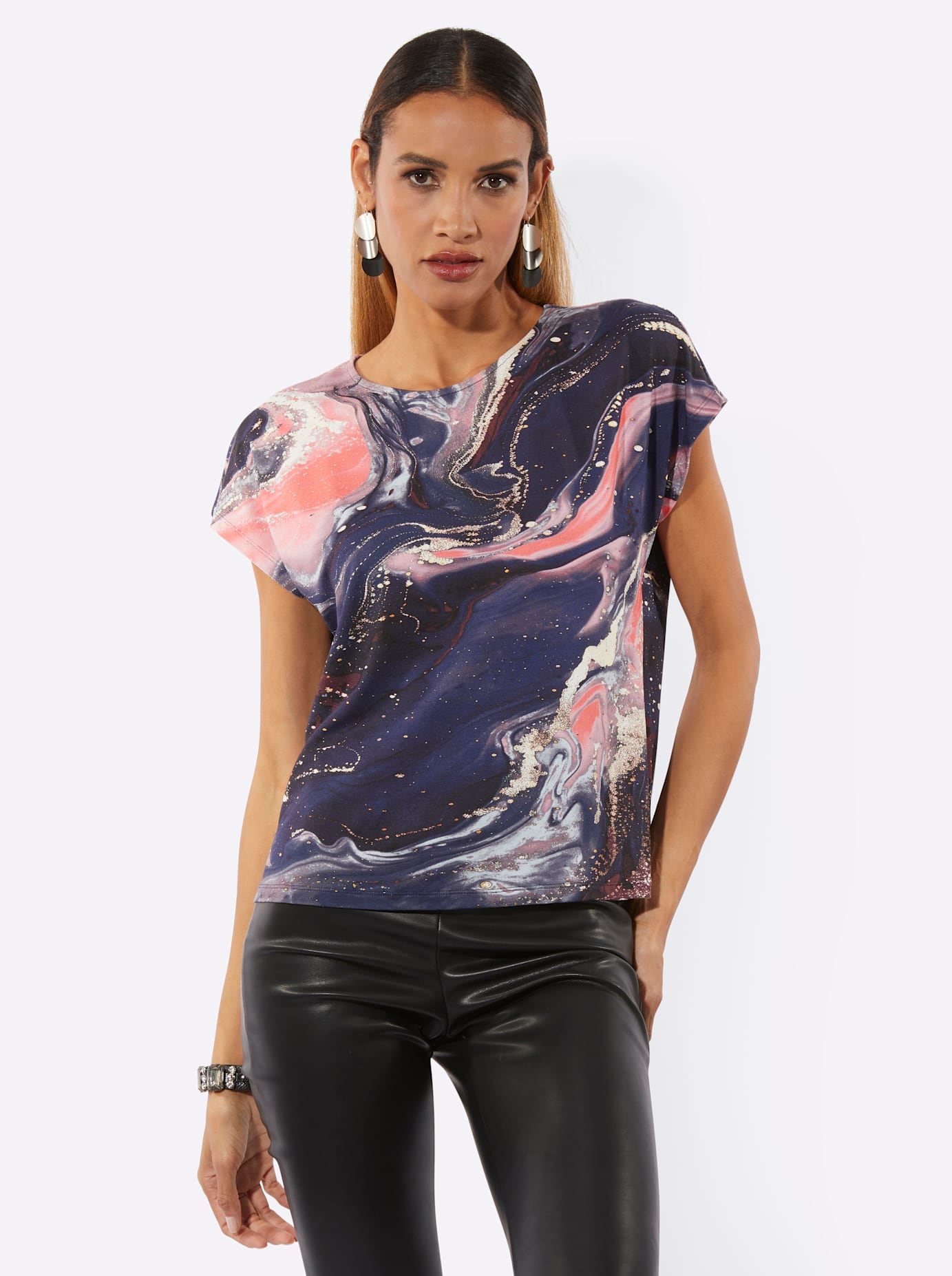 creation L Print-Shirt »Druck-Shirt« 1 tlg.