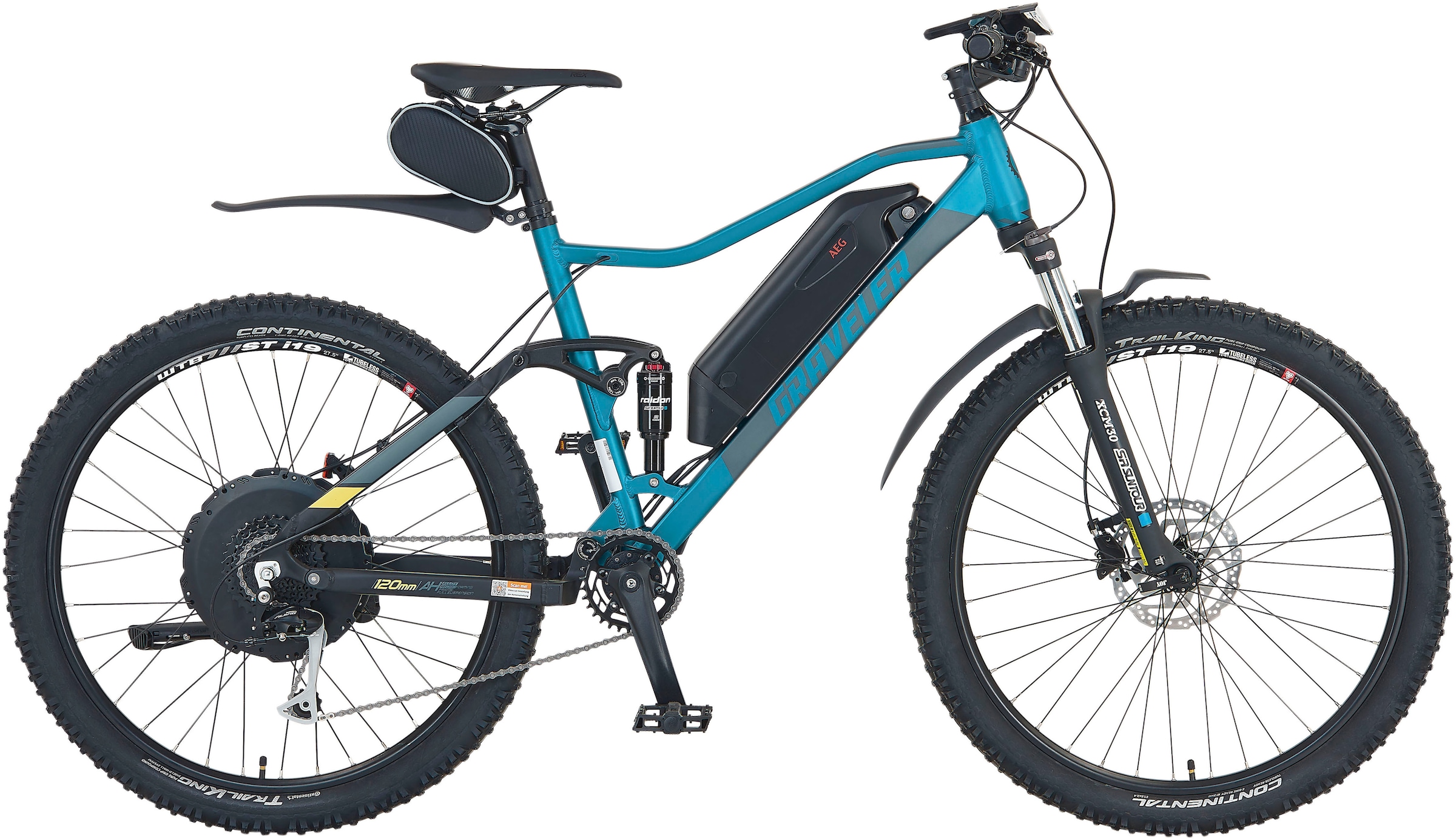 E-Bike »Graveler«, 9 Gang, Shimano, Alivio, Heckmotor 250 W, Pedelec, Elektrofahrrad...