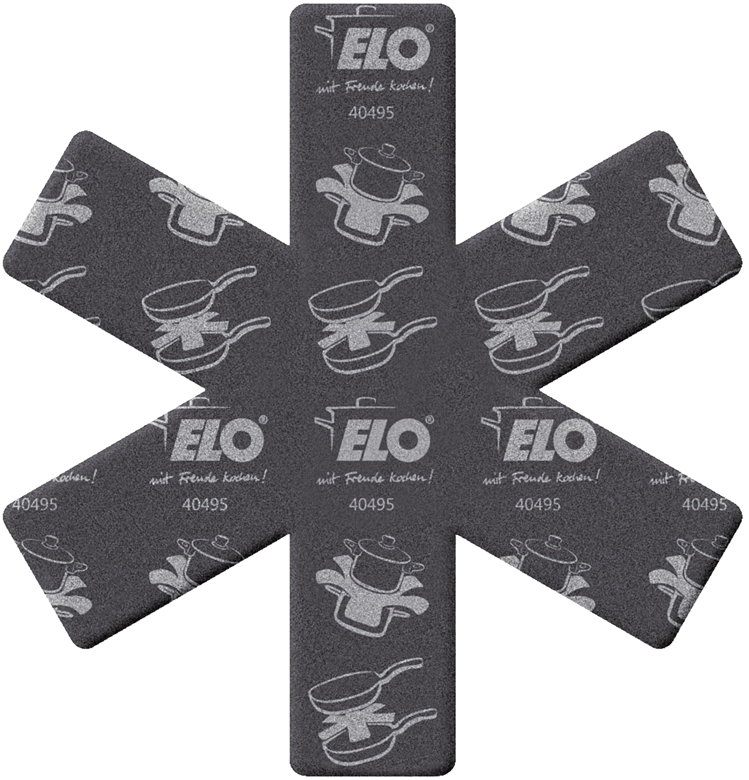 Elo Bratpfanne »Save+ 28cm«, Aluminium, (1 tlg., 1 Bratpfanne, 1 Stapelschutz), Induktion