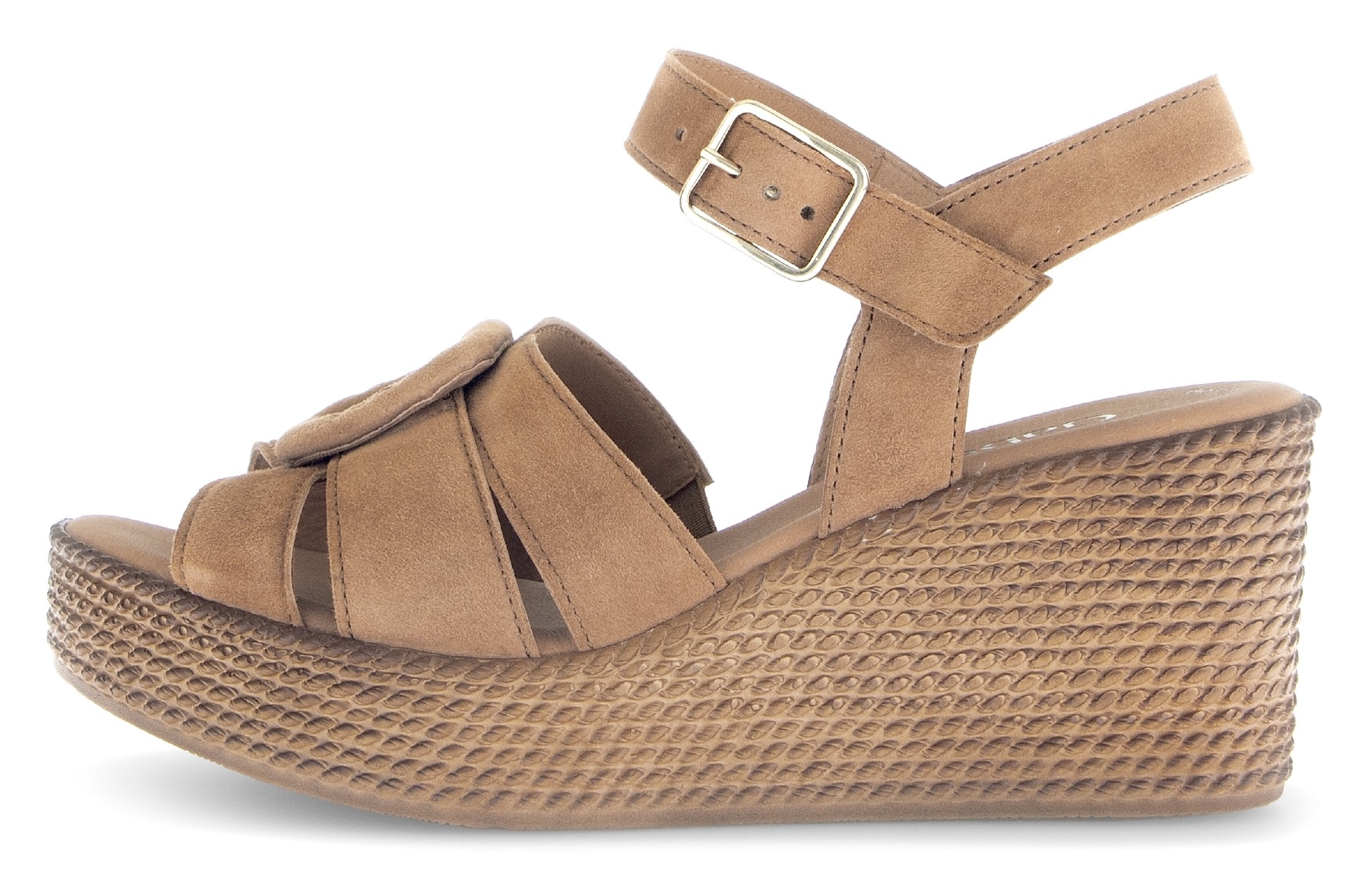 Gabor Keilsandalette, Plateau, Sommerschuh, Riemchensandale mit Best Fitting Ausstattung