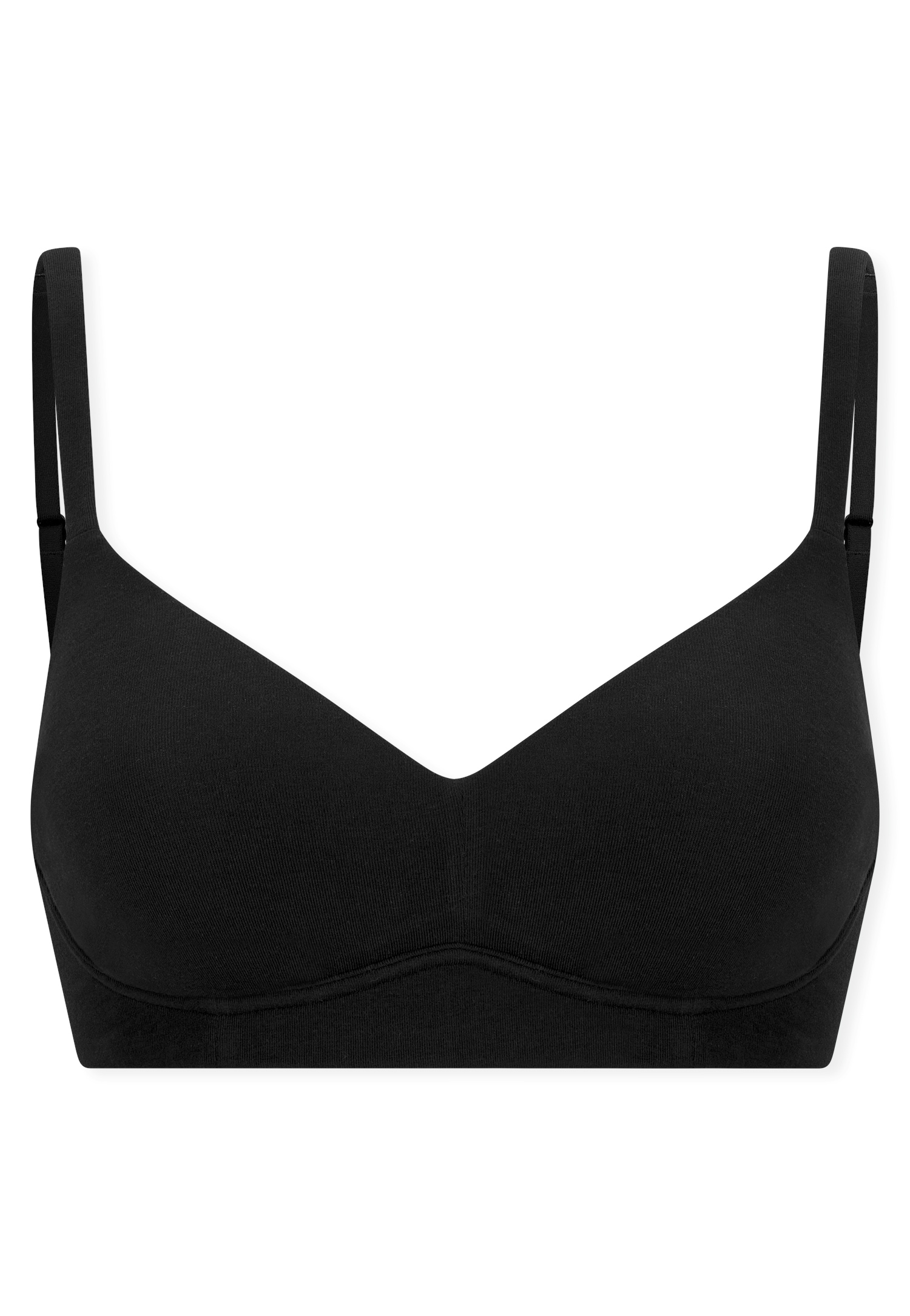 Schiesser Soft-BH »Unique Cotton« mit Schale, bügellos, Baumwollmischung