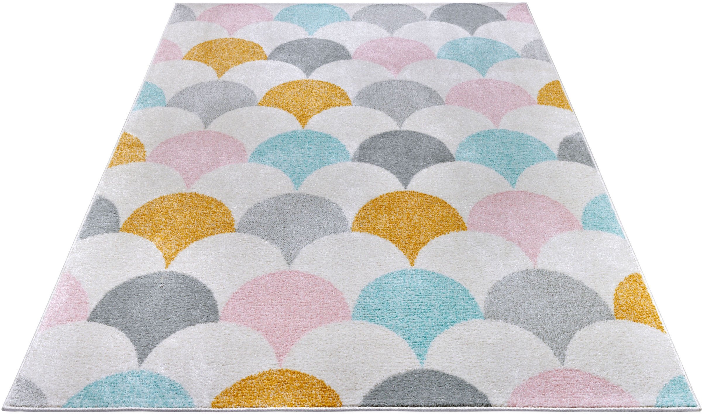 HANSE Home Kinderteppich »Adventures Cloudy«, rechteckig, 7 mm Höhe, Spielteppich, fest, Kinderzimmer, Kurzflor, Spielunterlage