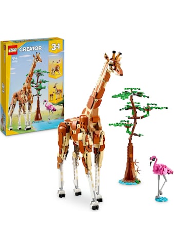 Konstruktionsspielsteine »Tiersafari (31150), LEGO Creator 3in1«, (780 St.)