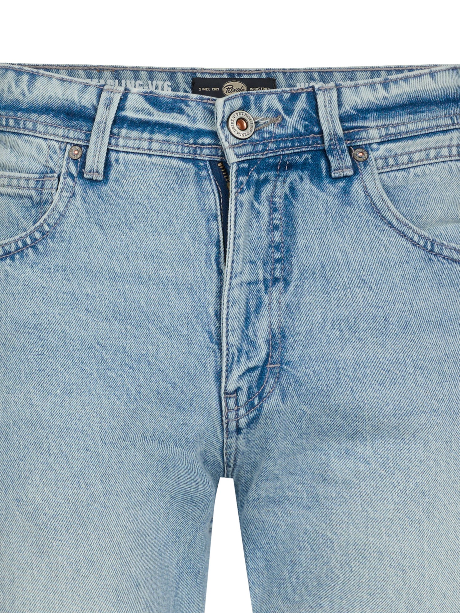 Petrol Industries Straight-Jeans mit optisch 2teiliger Gesäßtasche