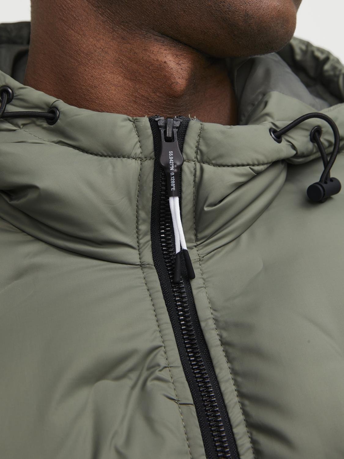 Jack & Jones Hybridjacke »JCOHEAT HYBRID JACKET NOOS«, mit Kapuze