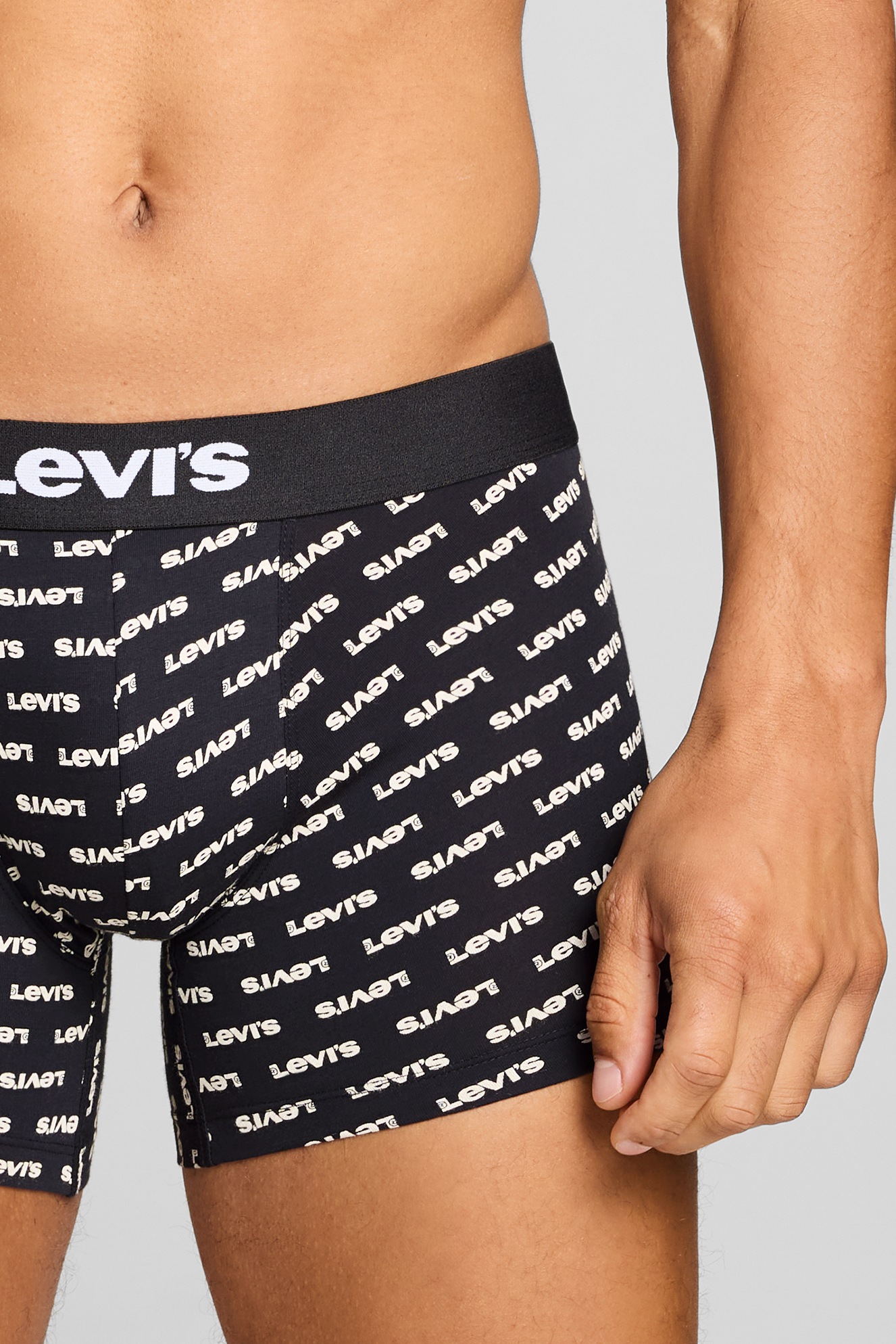 Levi's® Boxershorts »LEVIS MEN LOGO AOP BOXER BRIEF 2P« 2er Pack, 