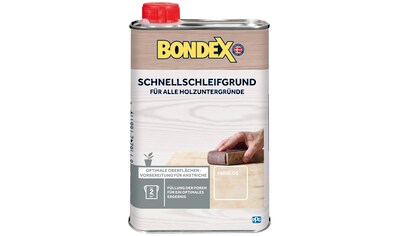Holzgrundierung »BONDEX SCHNELLSCHLEIFGRUND Farblos 0,25 l«