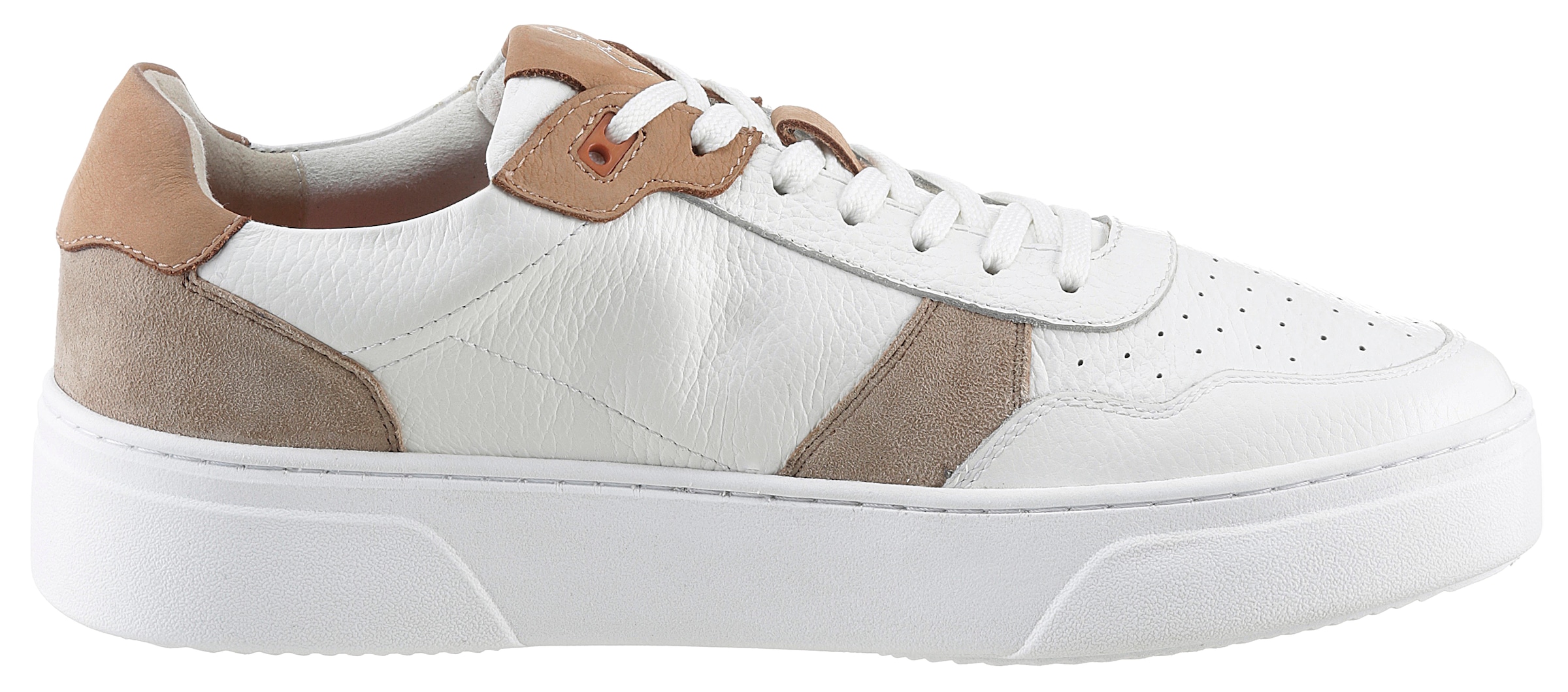 MARCO TOZZI by GMK Plateausneaker, Schnürschuh, Halbschuh, Freizeitschuh mit Logo auf der Schuhzunge