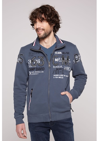 Hoodie, mit Label-Applikationen