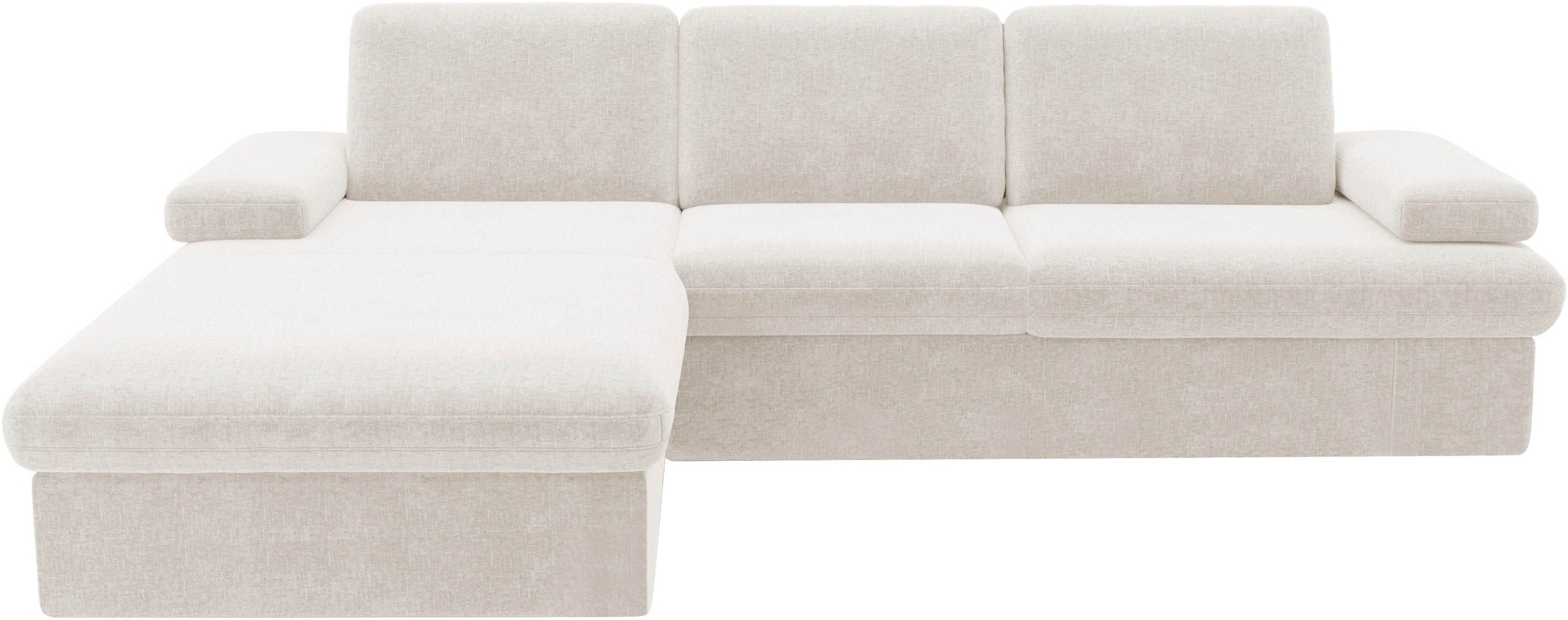 sit&more Ecksofa »Moreno«, mit Armteilverstellung,wahlweise mit Bettfunktion
