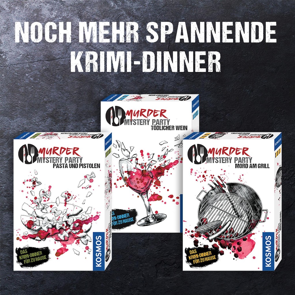 Kosmos Spiel »Murder Mystery Party - Mord am Grill«