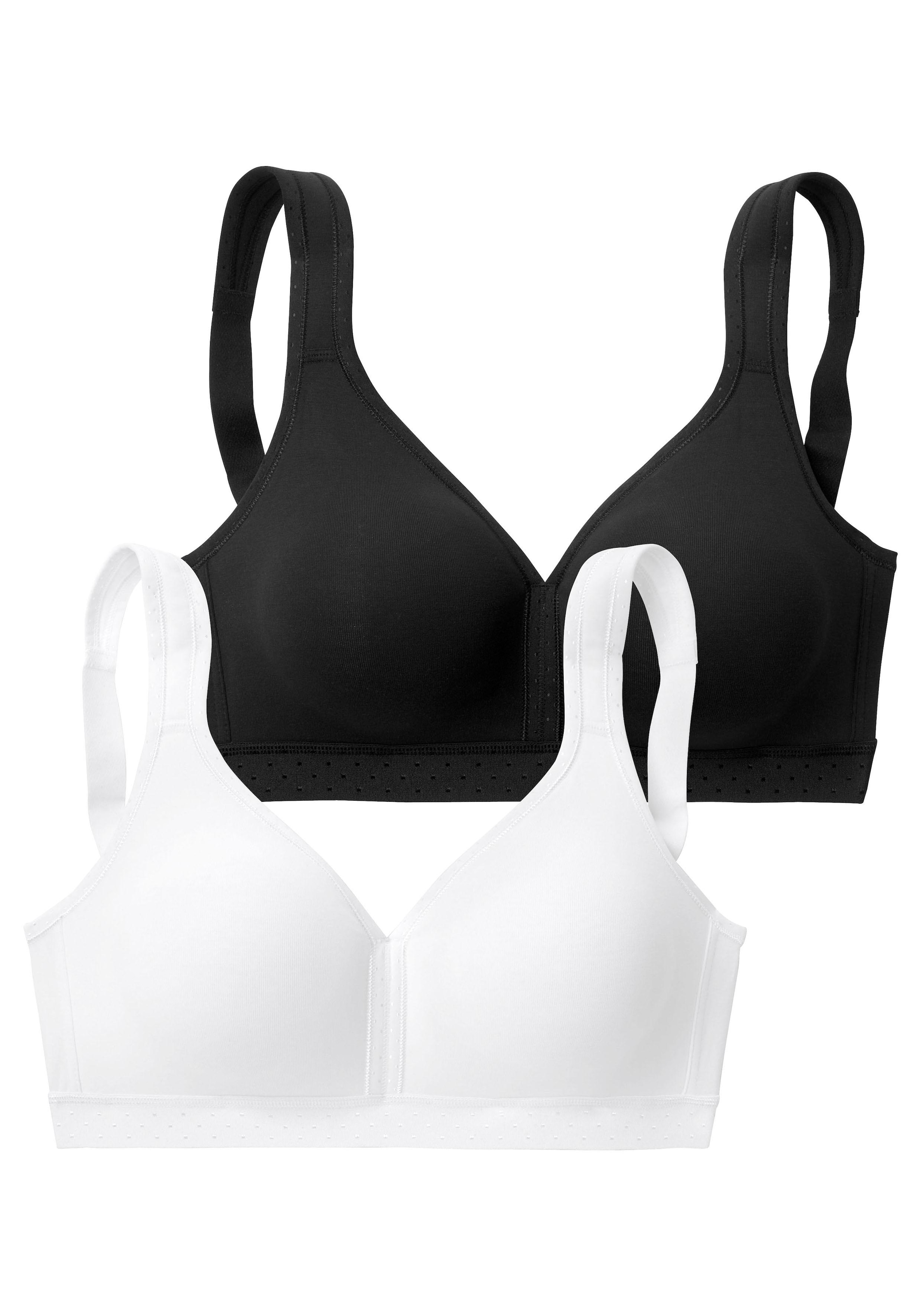 2 ohne Dessous Basic Baumwolle, Soft-BH, bei (Packung, petite fleur OTTO online Stück), aus sanfter Bügel