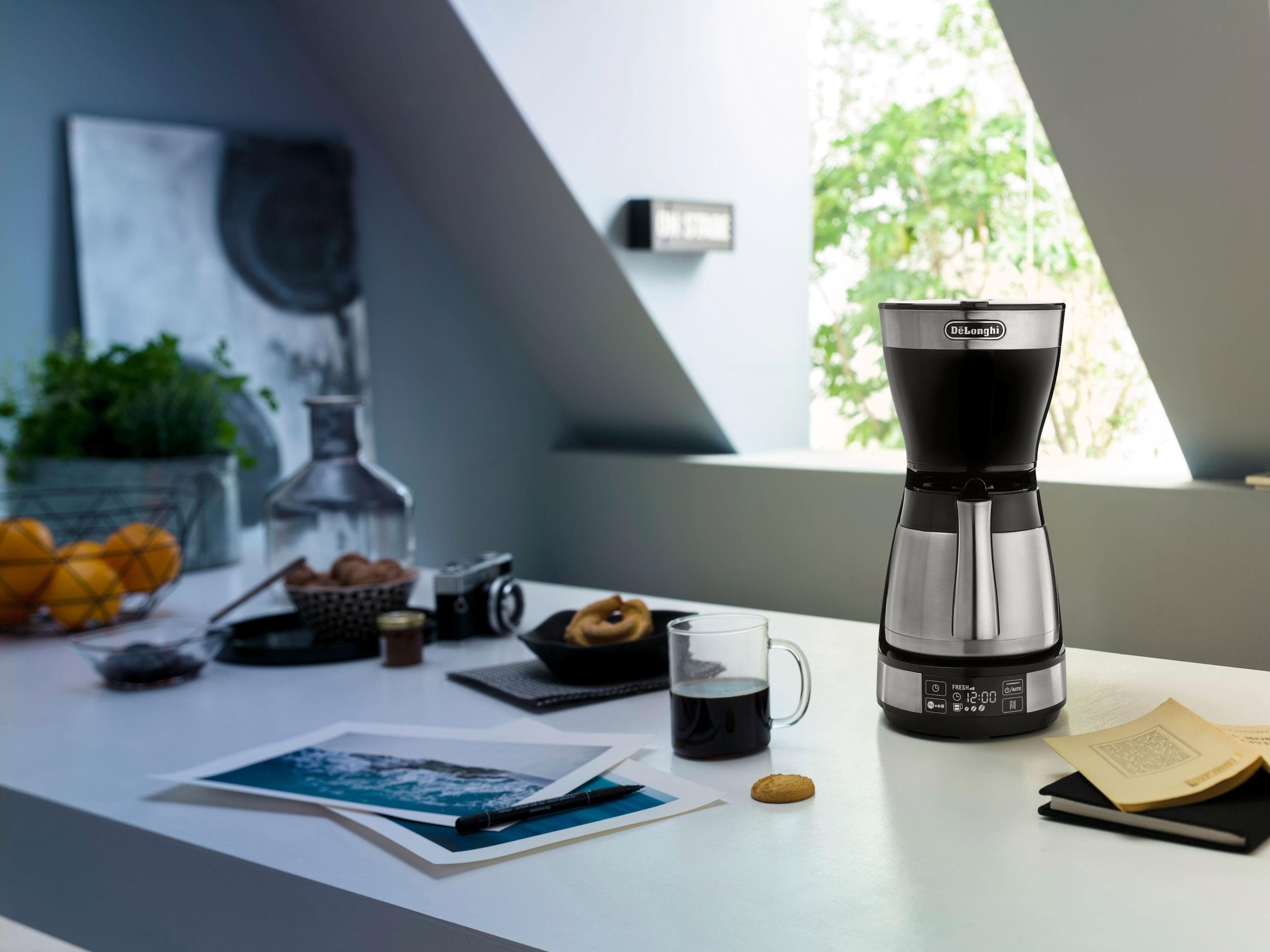 De'Longhi Filterkaffeemaschine »ICM 16731«, 1,25 l Kaffeekanne, Papierfilter  jetzt online bei OTTO