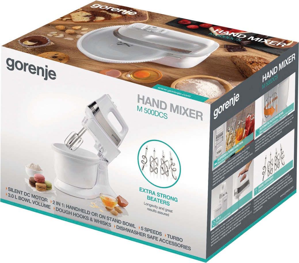 GORENJE Handmixer »M 500 DCS«, 500 W, 500 Watt Motor