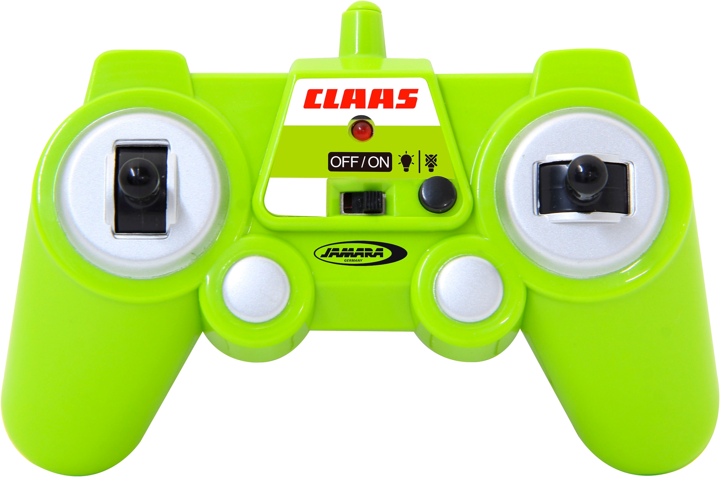 Jamara RC-Traktor »Claas Arion 660 mit Kippanhänger 1:24 2,4GHz«, mit LED Licht