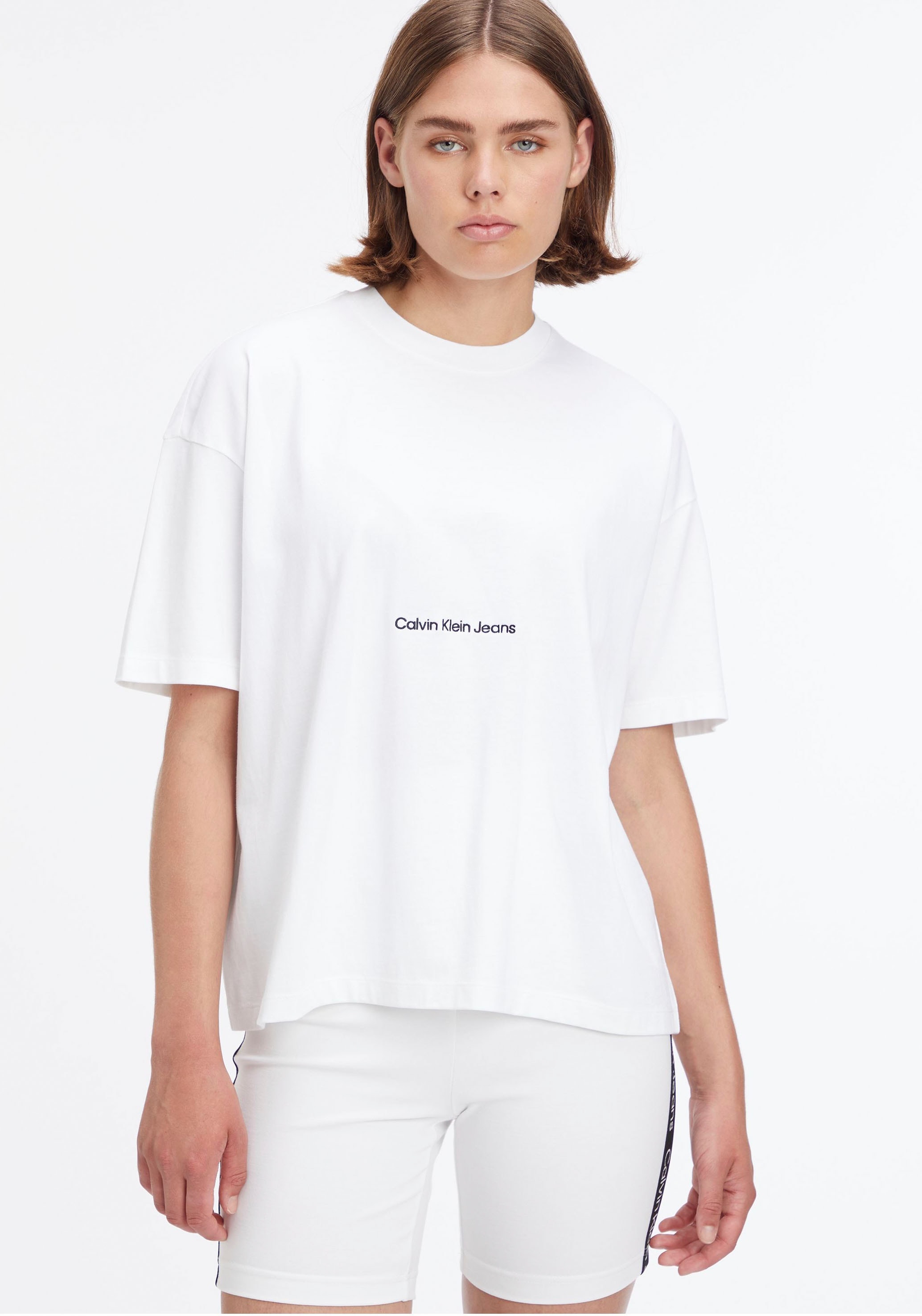Jeans T-Shirt, im OTTO Klein Online Calvin Oversized-Passform Shop in