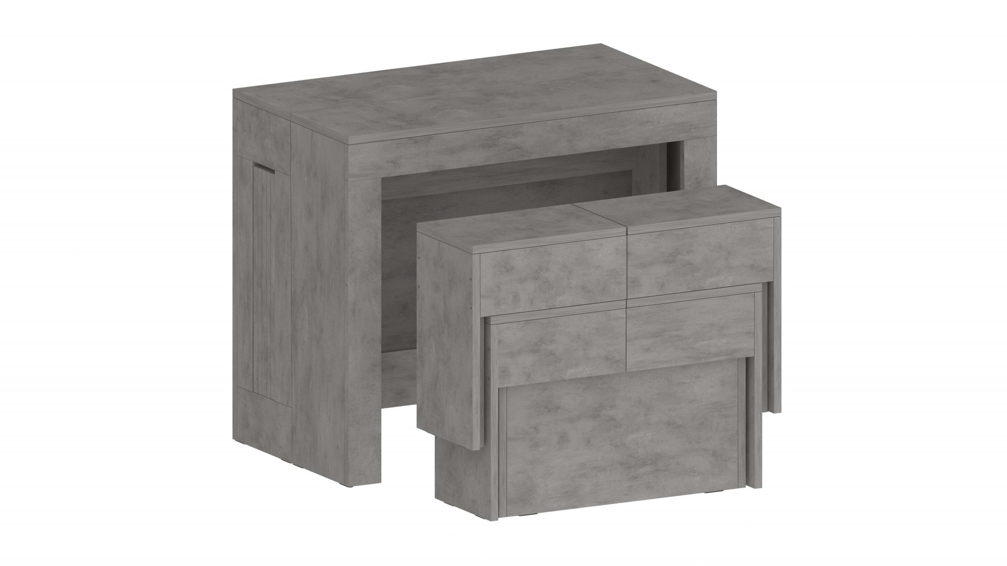 INOSIGN Sitzgruppe »Praktika« Spar-Set, Set beinhaltet 2 Bänke, 2 Stk. tlg. Je Bank ausziehbar bis 290 cm