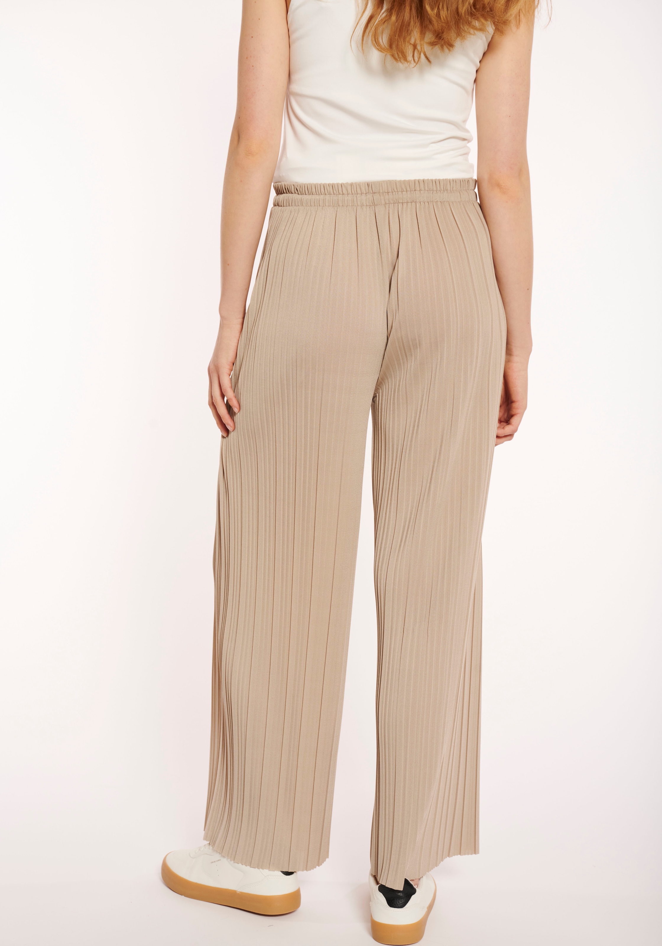 HaILY’S Schlupfhose »LG P TR Fa44biola«, mit Plisseefalten