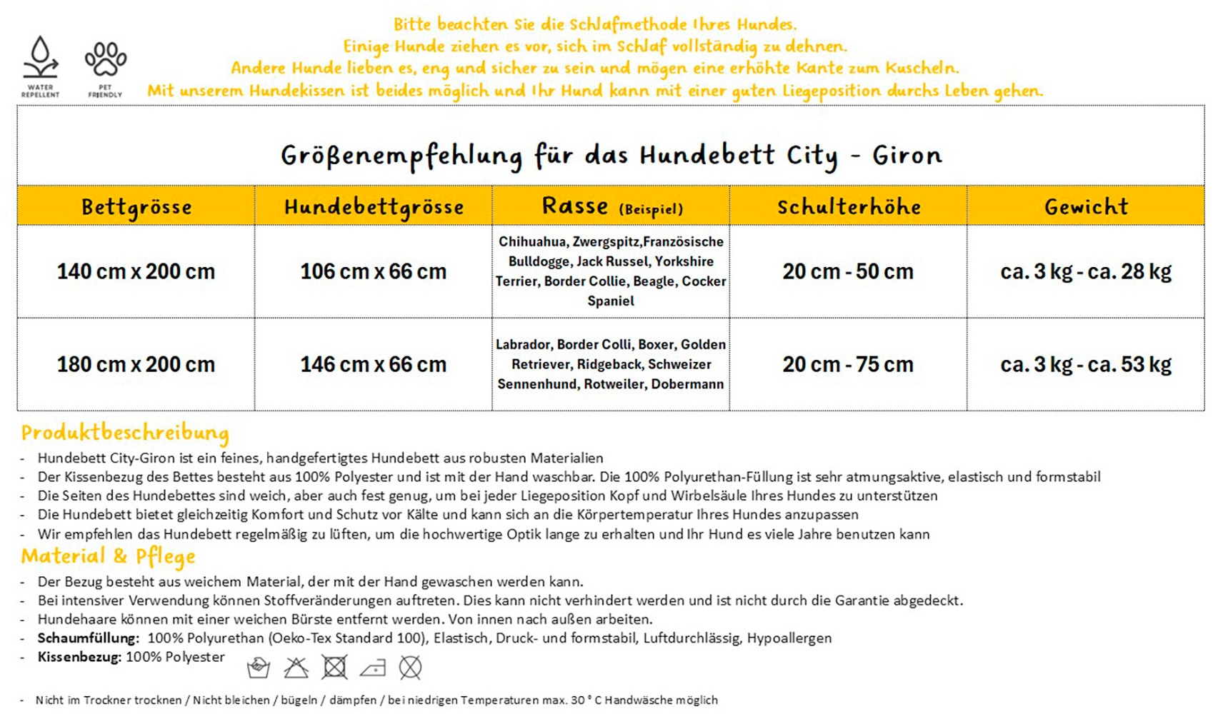 INOSIGN Polsterbett »CiTY/GiRON, Bettgestell mit Bettkasten, gepolstertes Stauraumbett«, mit Hundebett oder Stauraumschublade, Bezug Cord-oder Leinenoptik