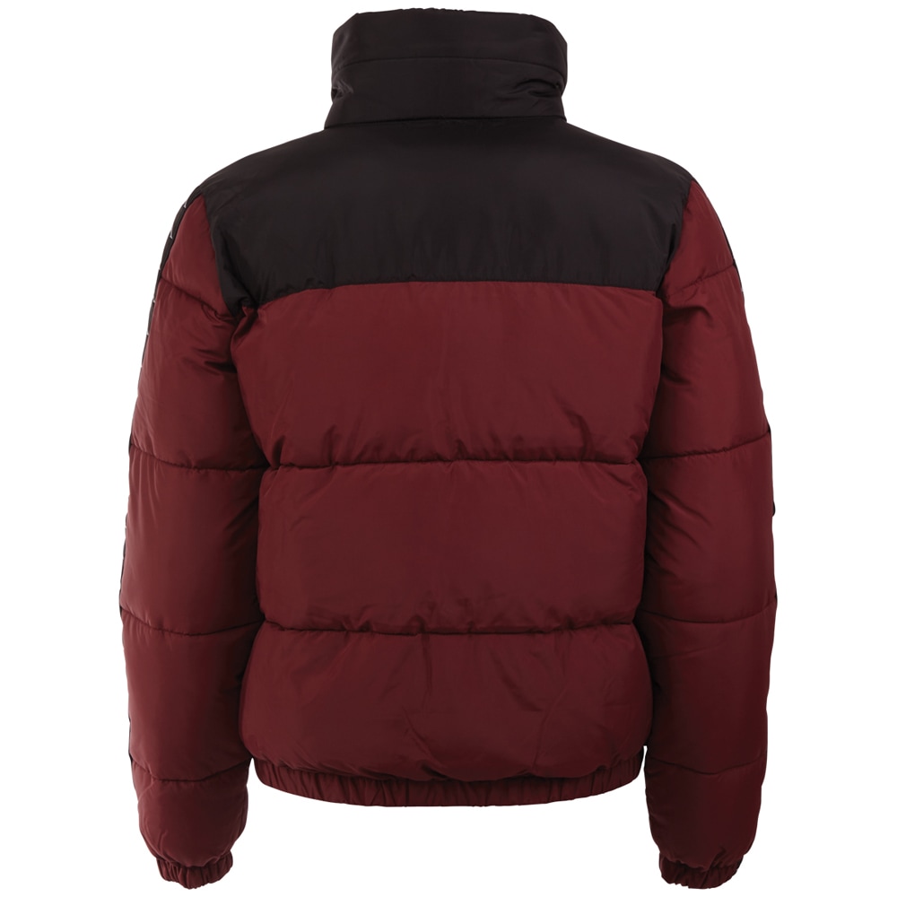 Kappa Steppjacke, ohne Kapuze, - mit hochwertigem Jacquard Logoband an den Ärmeln
