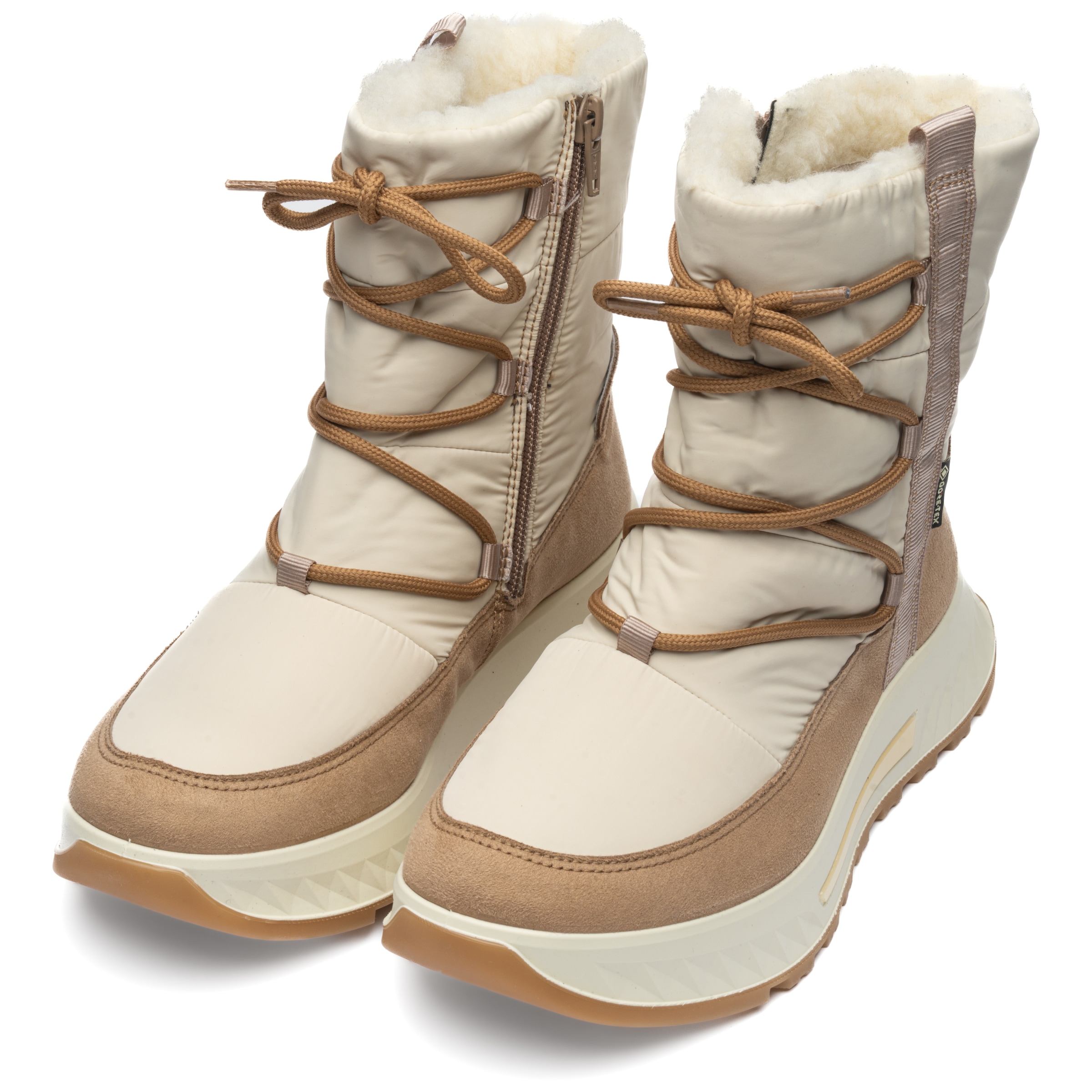 Ara Winterboots »ST.MORITZ-GTX«  Keilabsatz, Winterstiefelette mit aufgesetzter Schnürung, Weite H