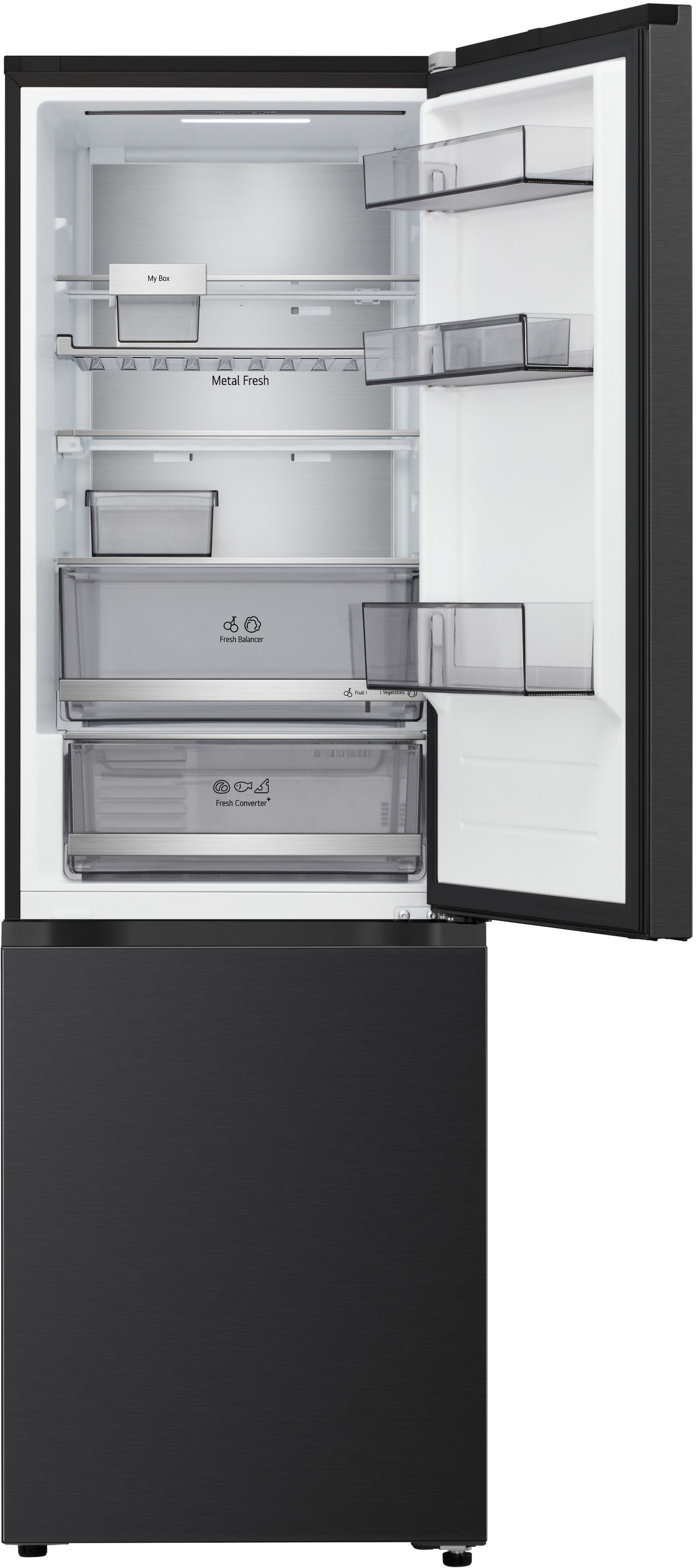 LG Kühl-/Gefrierkombination Serie 7 »GBBS716AEV« 186 cm hoch 59,7 cm breit Vollintegrierbarer Kühlschrank dank frontaler Luftzufuhr und Abluft