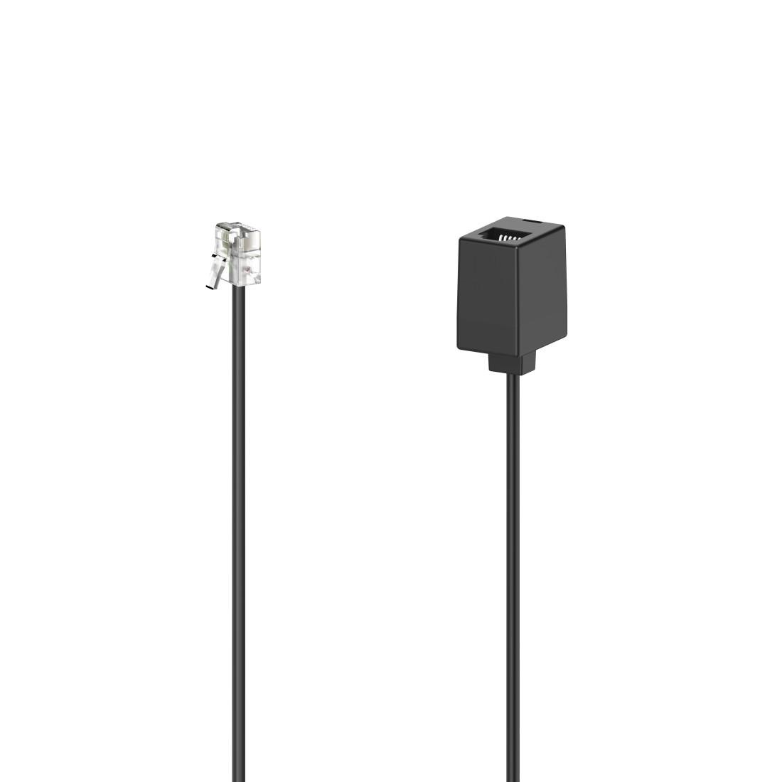 Hama Telefonkabel "Verlängerungskabel Modular-Stecker 6p6c - Modular-Buchse 6p6c, 6m" RJ-11 RJ-11 600 cm