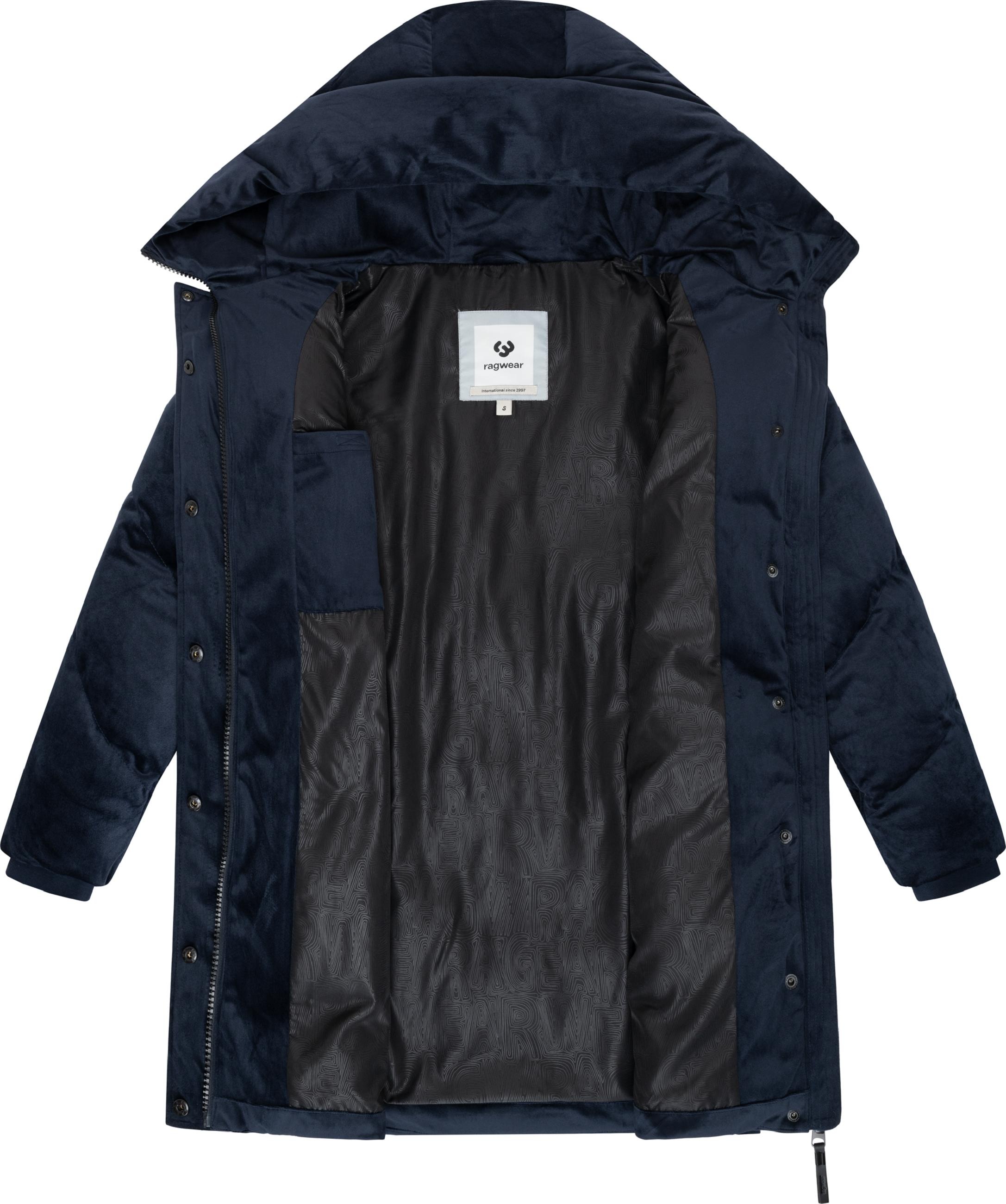 Ragwear Kurzmantel »Kurzmantel Avelin Velvet YOUMODO«