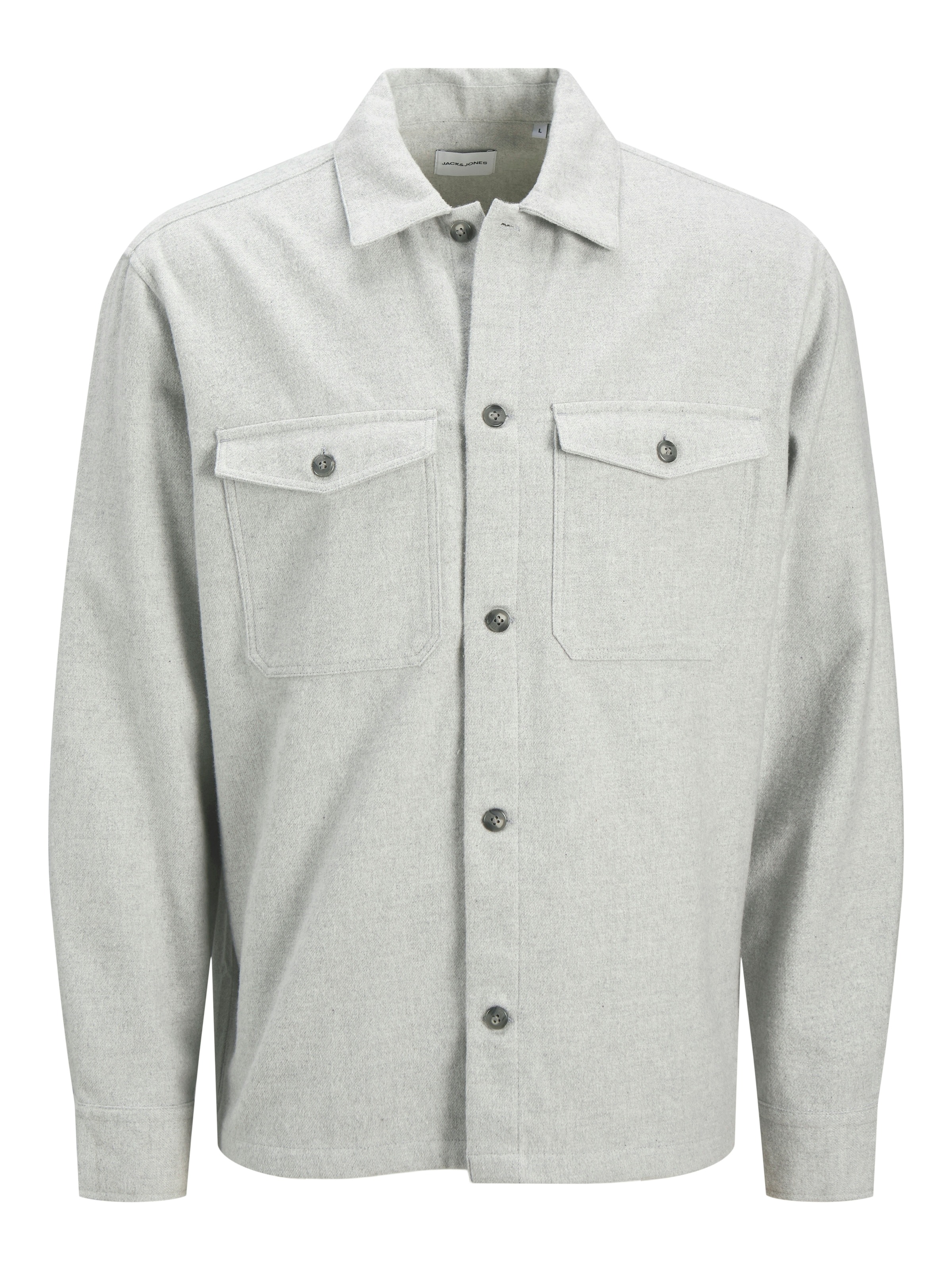 Jack & Jones Langarmhemd »JJEPERFECT MELANGE OVERSHIRT LS SN«