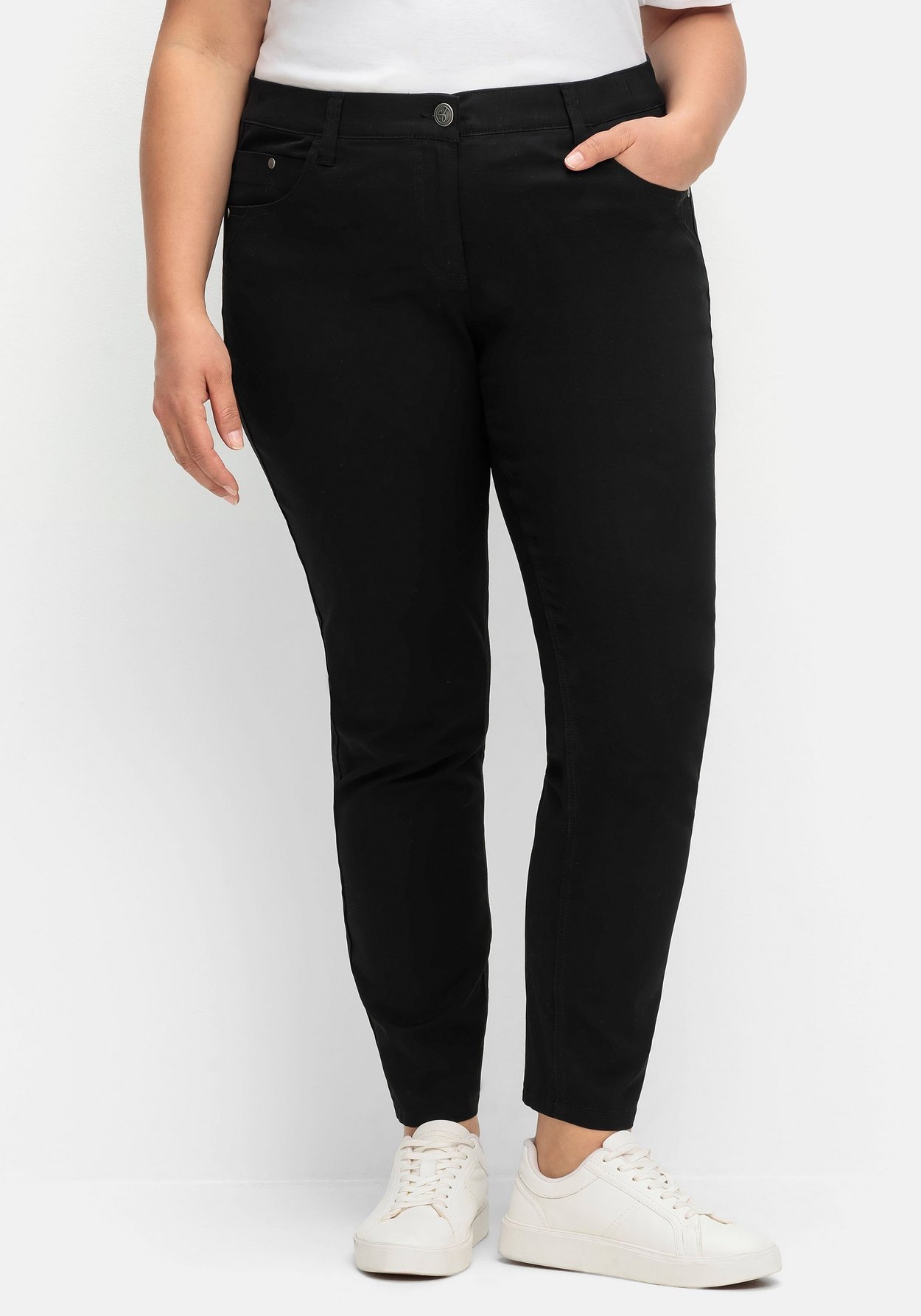 Sheego Stretch-Hose »Hose schmal, im Curvy-Schnitt VERENA«