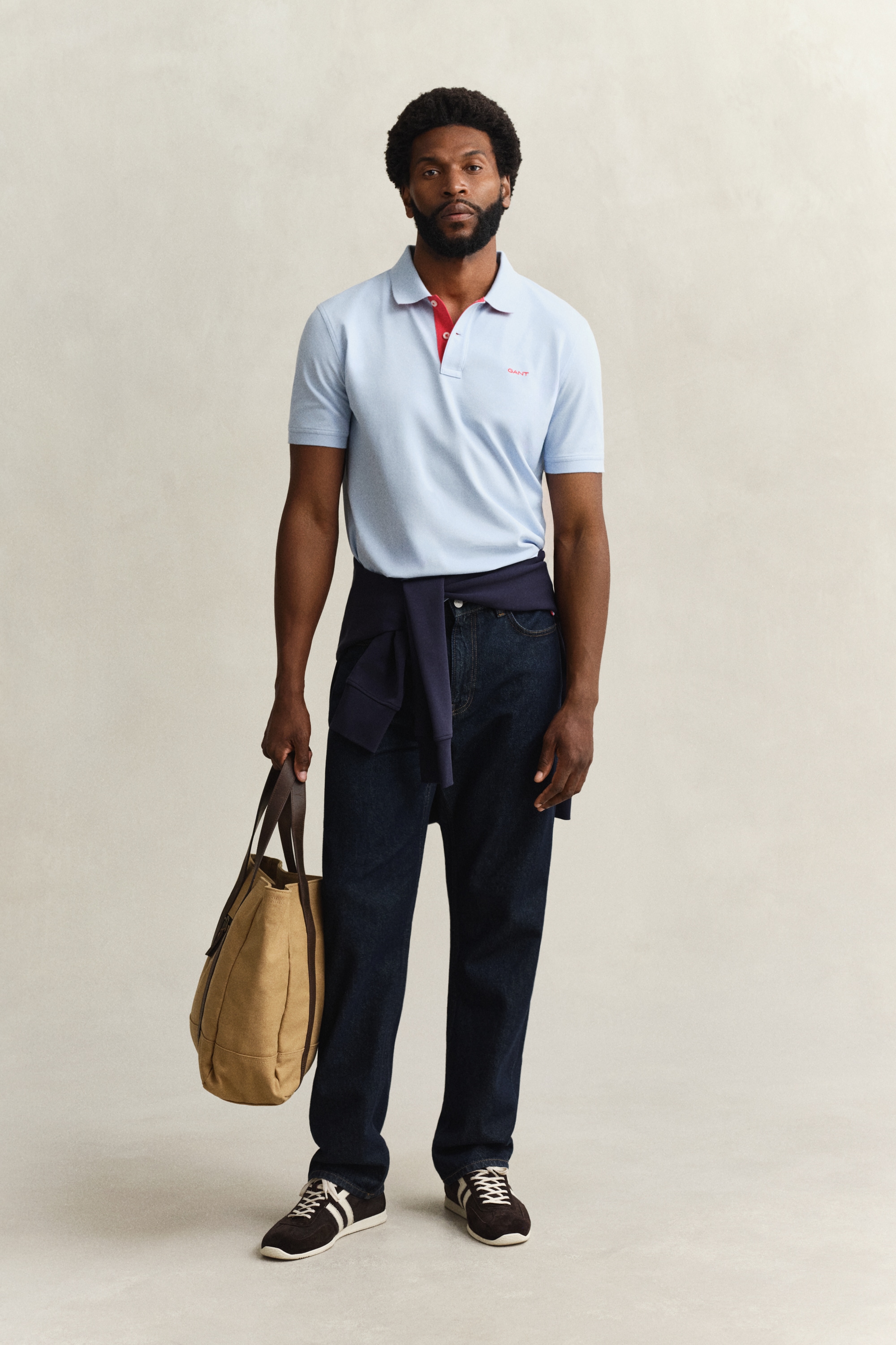Gant Poloshirt »REG CONTRAST PIQUE SS POLO« mit kontrastfarbenen Einsätzen