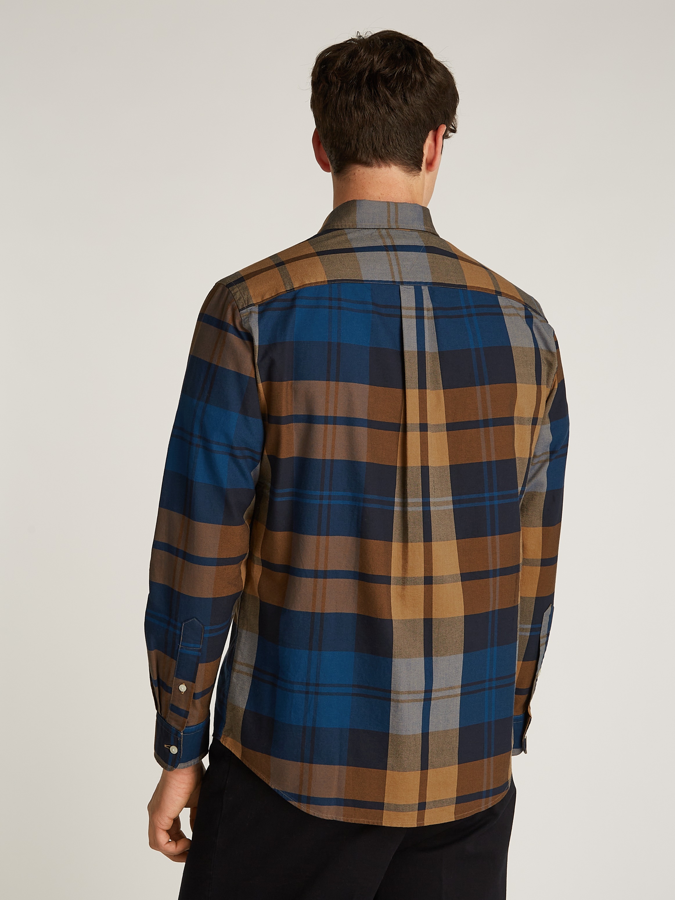 Tommy Hilfiger Langarmhemd »OXFORD BLACKWATCH CHK RF SHIRT«