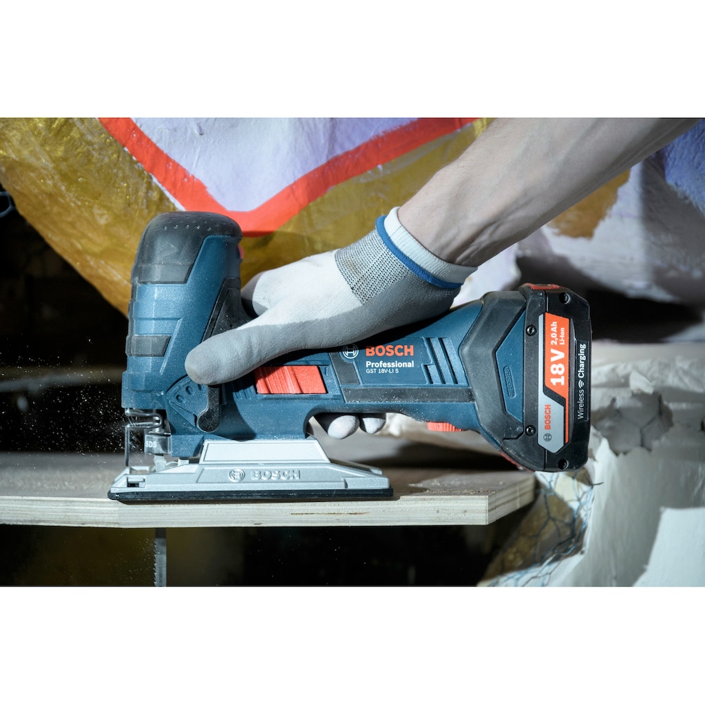 Bosch Professional Stichsäge »GST 18V-LI S«, (Set)