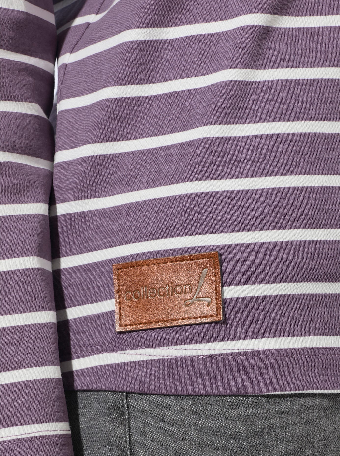 Casual Looks Rundhalsshirt »Ringelshirt« 1