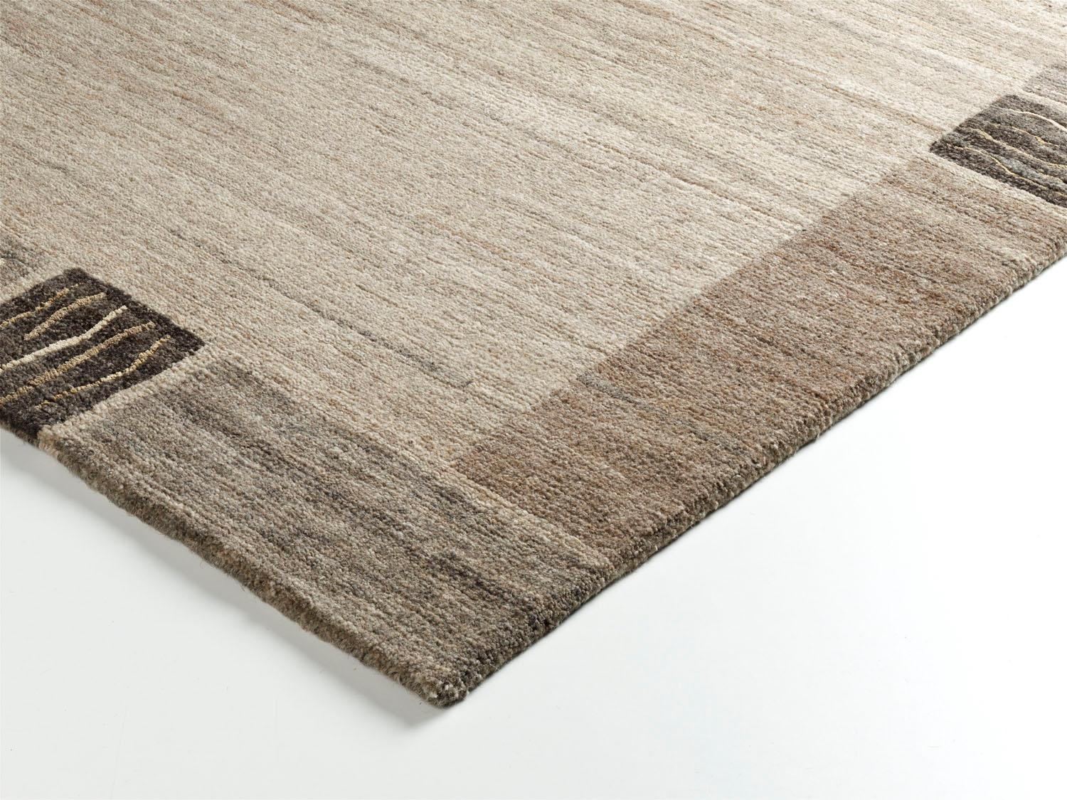 OCI DIE TEPPICHMARKE Teppich »Natura Silk Greny« rechteckig 20 mm Höhe handgeknüpft, Wohnzimmer