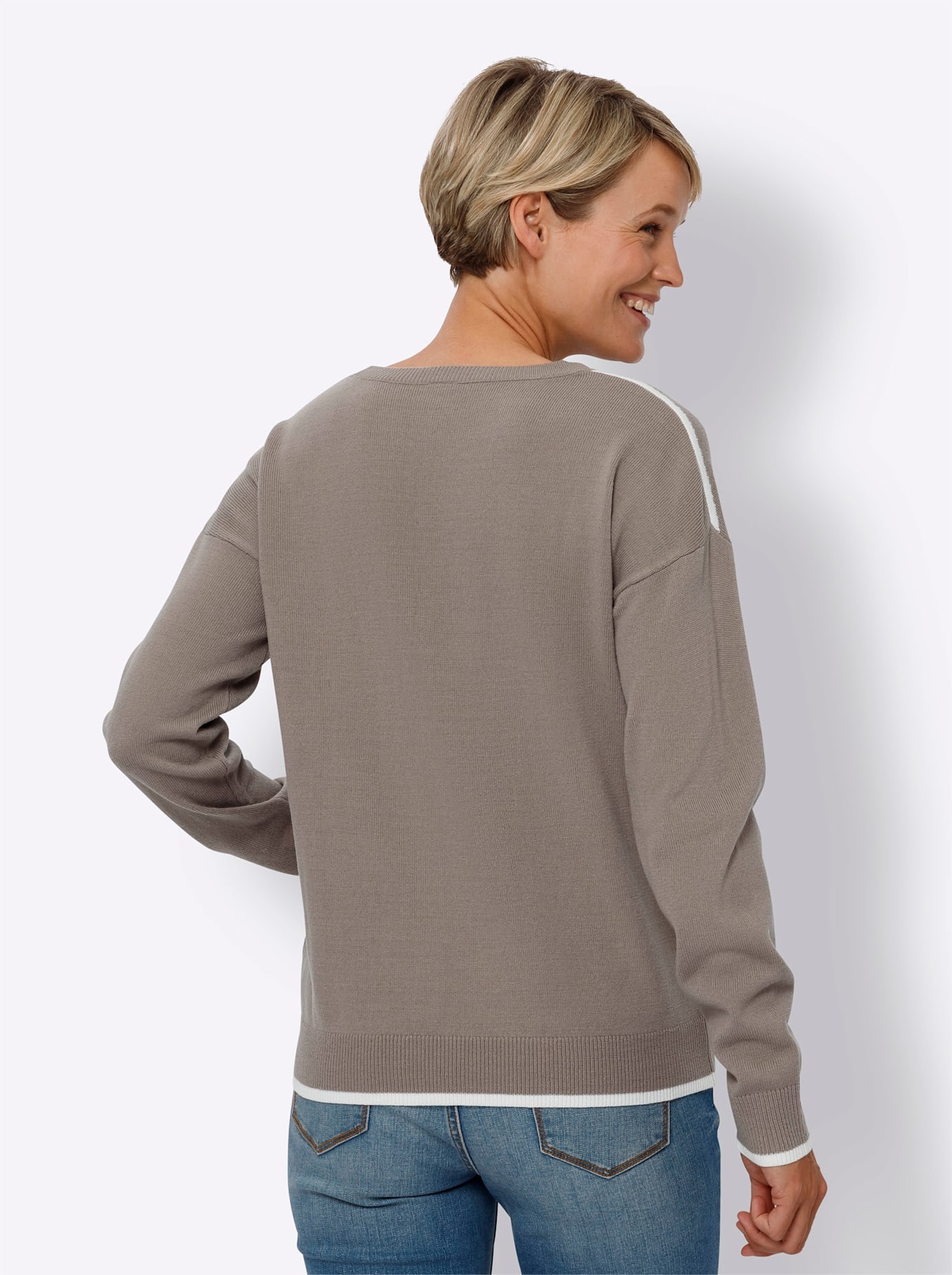 Classic Basics Strickpullover »Rundhals-Pullover«